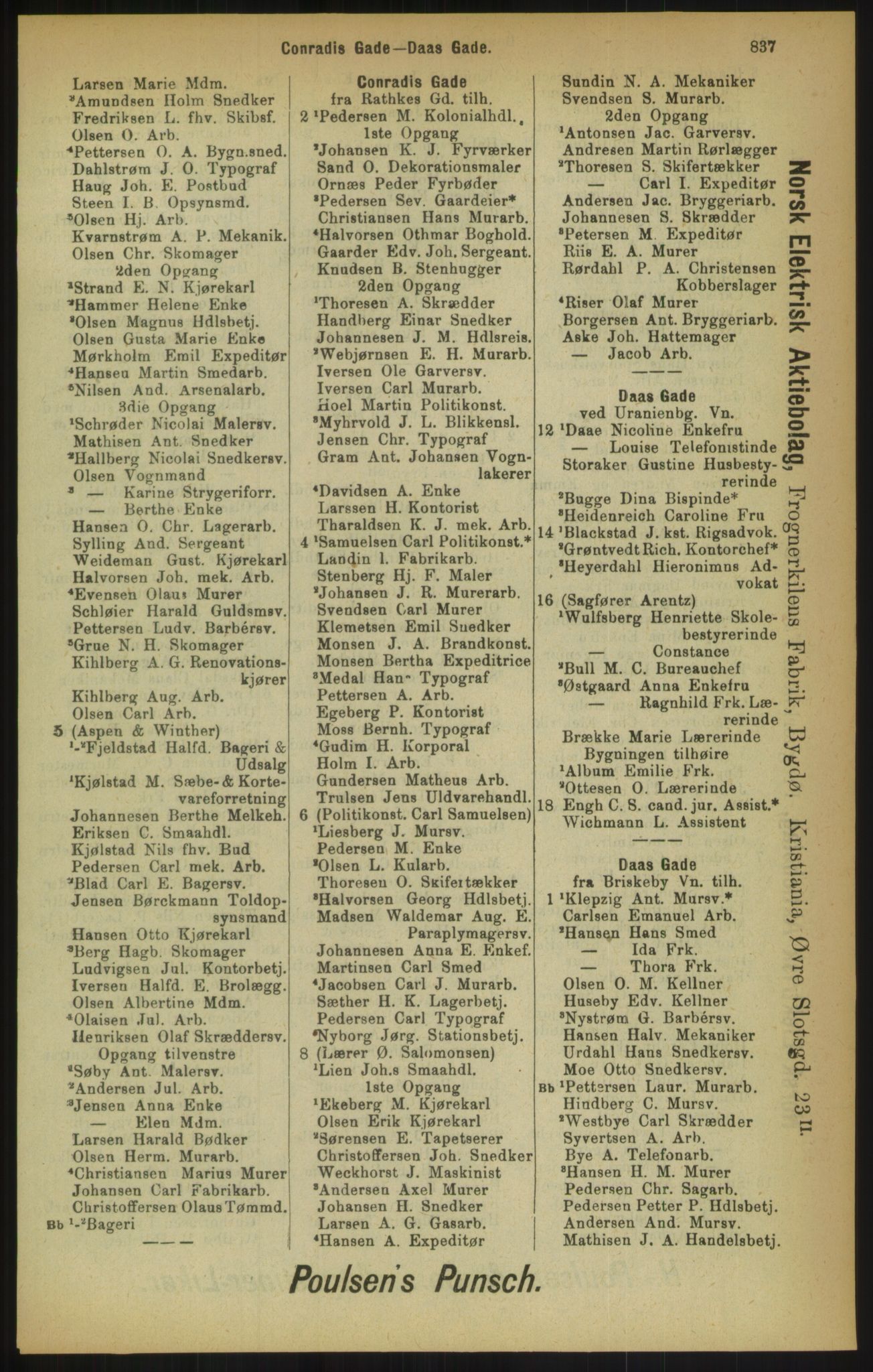 Kristiania/Oslo adressebok, PUBL/-, 1900, p. 837