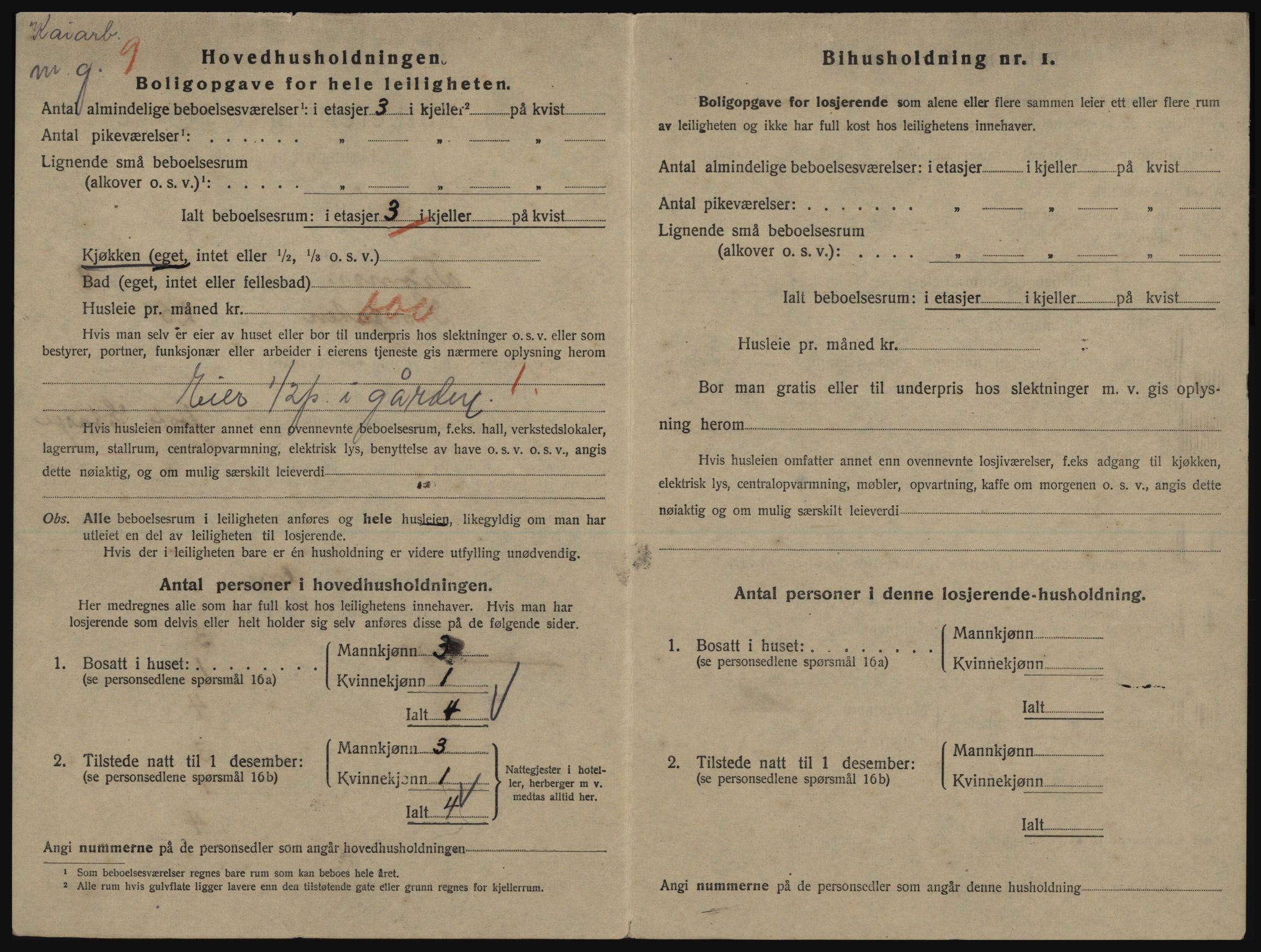 SATØ, 1920 census for Tromsø, 1920, p. 4536
