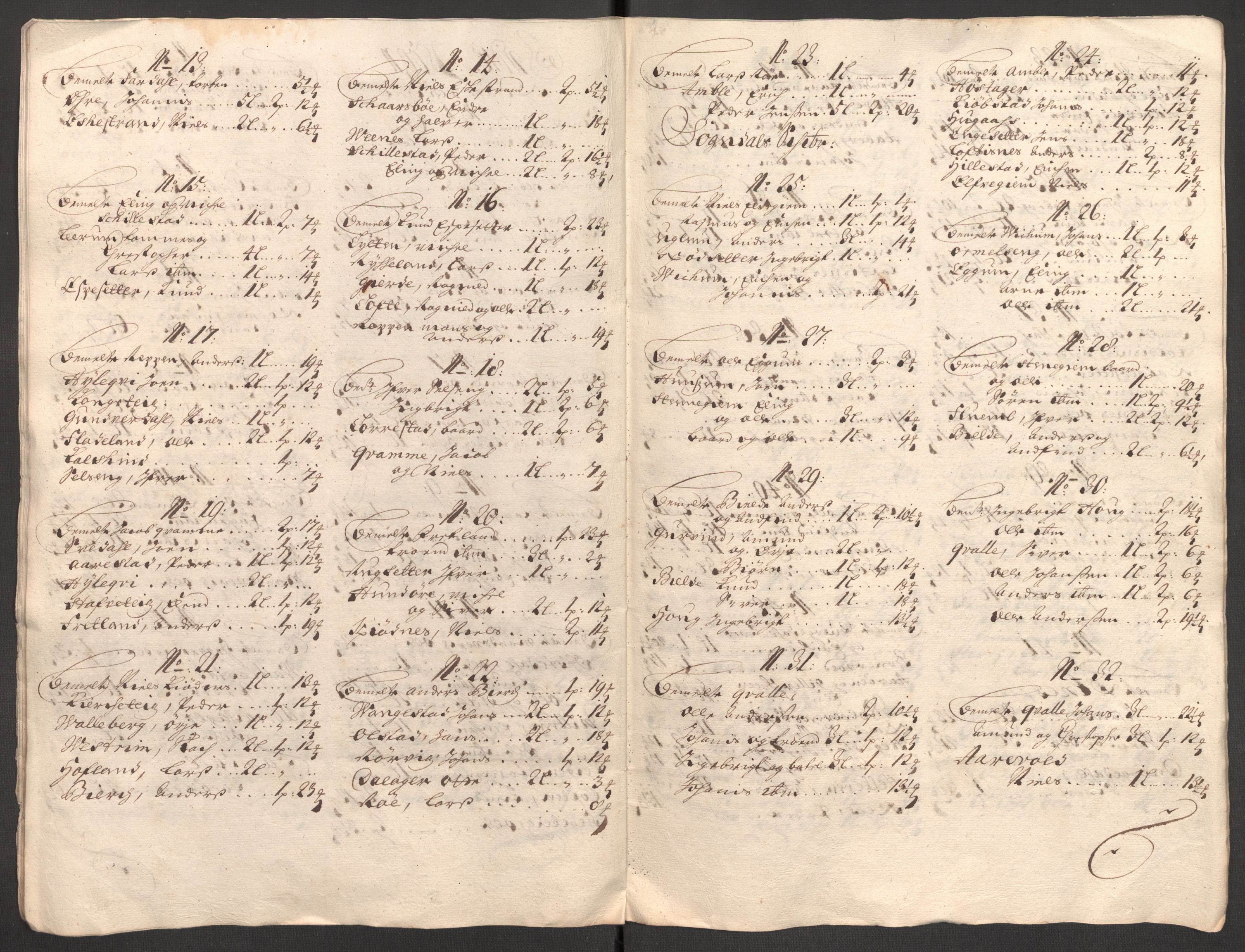 Rentekammeret inntil 1814, Reviderte regnskaper, Fogderegnskap, AV/RA-EA-4092/R52/L3312: Fogderegnskap Sogn, 1702, p. 114