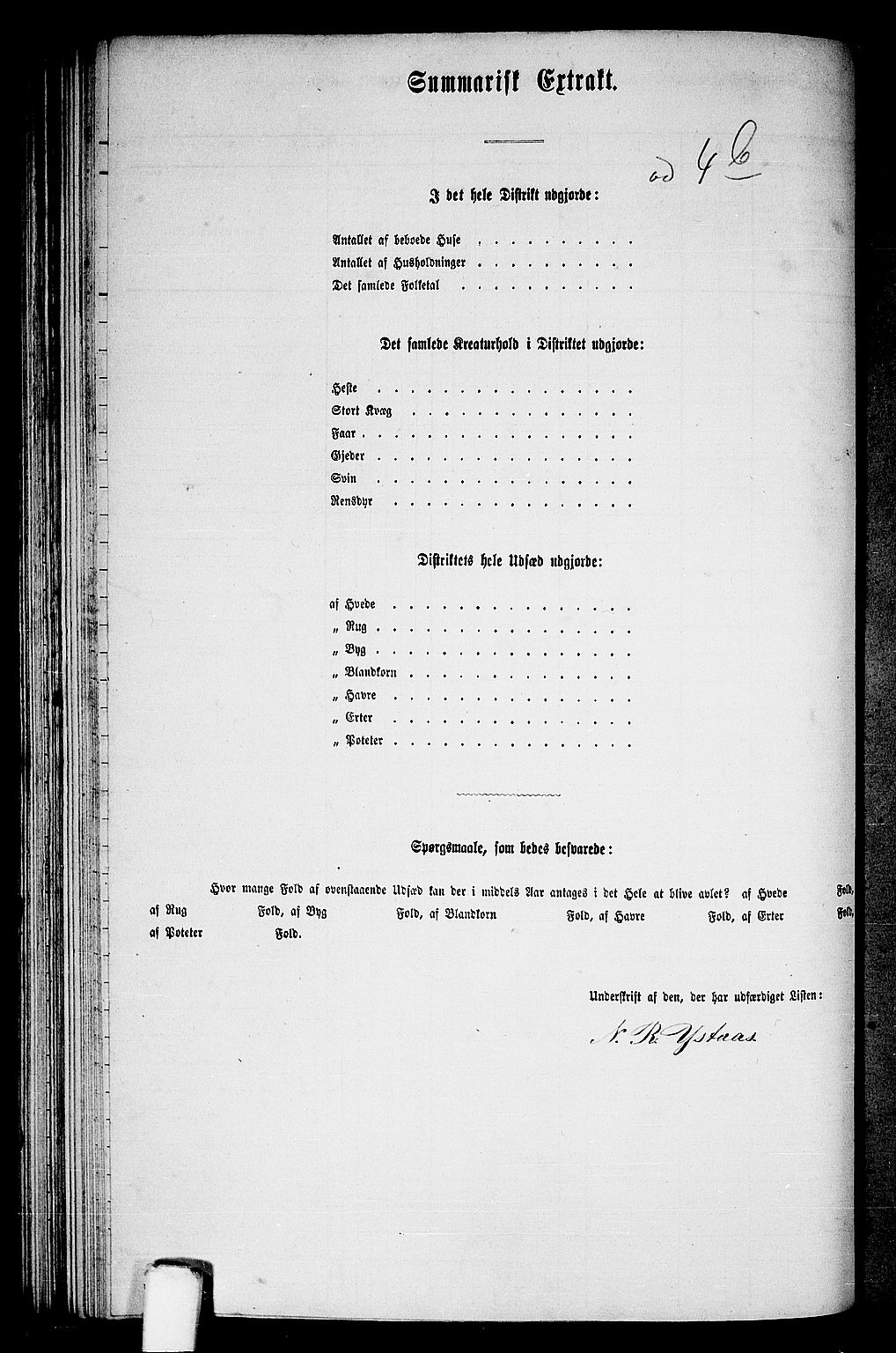 RA, 1865 census for Strandebarm, 1865, p. 80