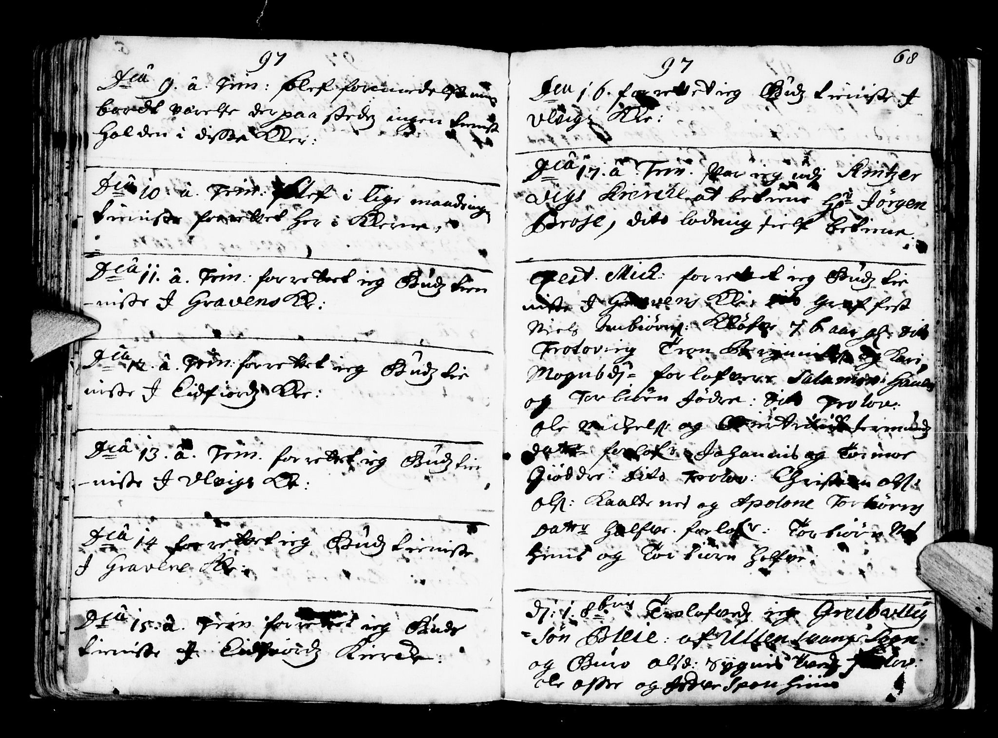 Ulvik sokneprestembete, AV/SAB-A-78801/H/Haa: Parish register (official) no. A 2, 1689-1706, p. 68