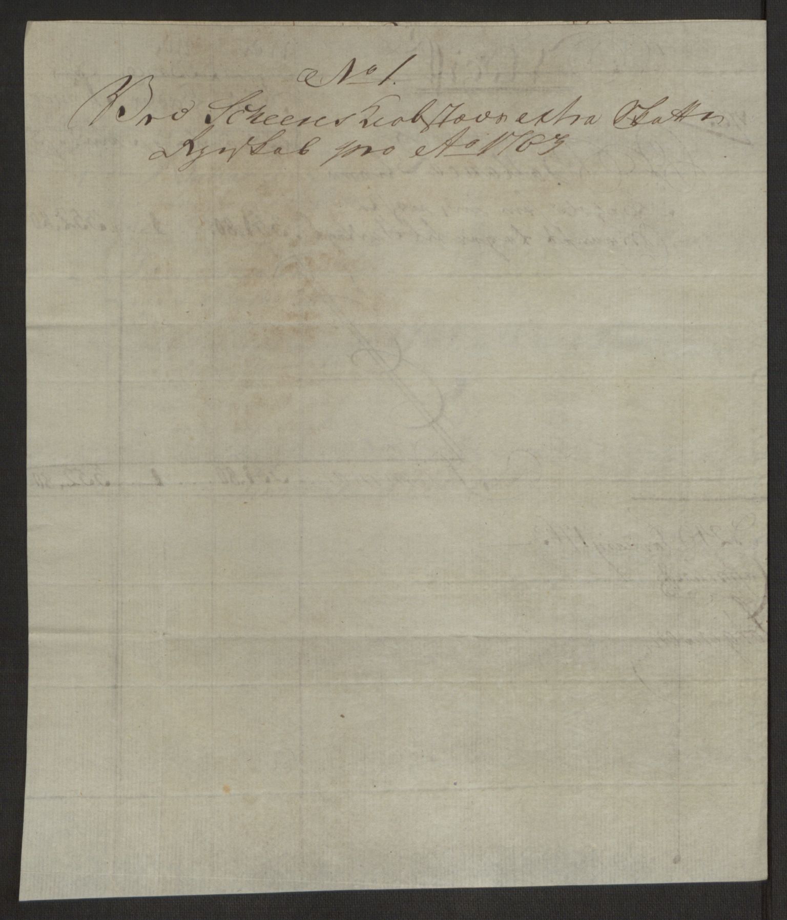 Rentekammeret inntil 1814, Reviderte regnskaper, Byregnskaper, AV/RA-EA-4066/R/Rj/L0198/0001: [J4] Kontribusjonsregnskap / Ekstraskatt, 1762-1768, p. 112