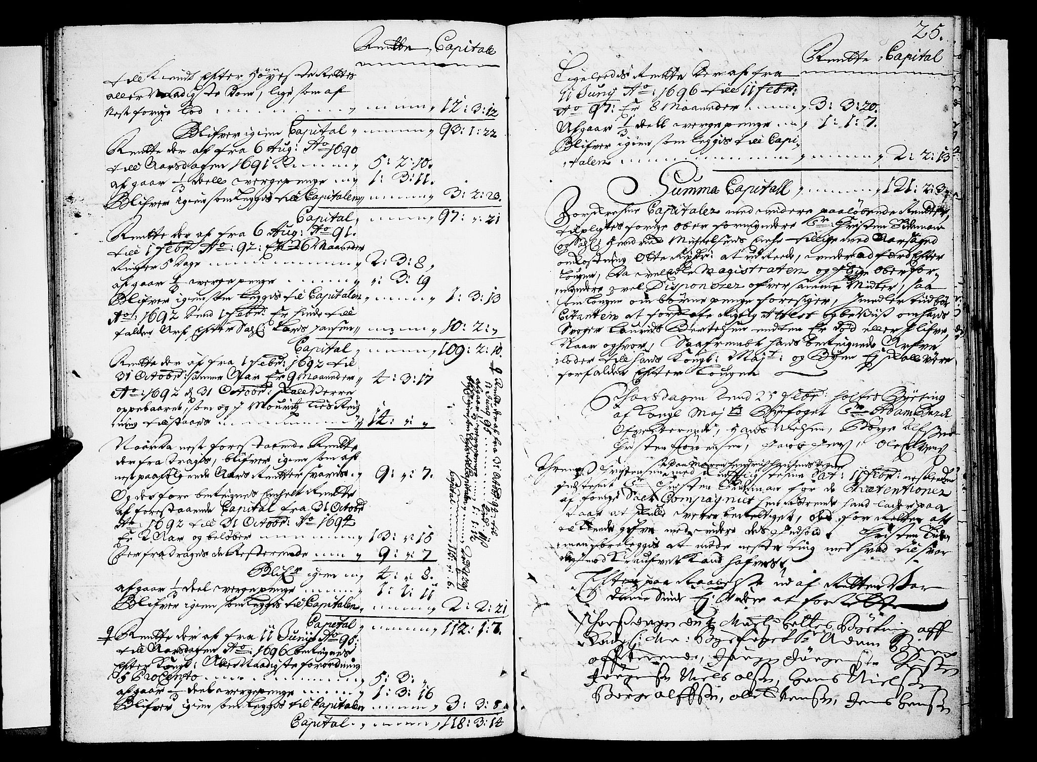 Christiania byfogd, AV/SAO-A-11543/F/Fb/L0025: Tingbok, 1697, p. 24b-25a