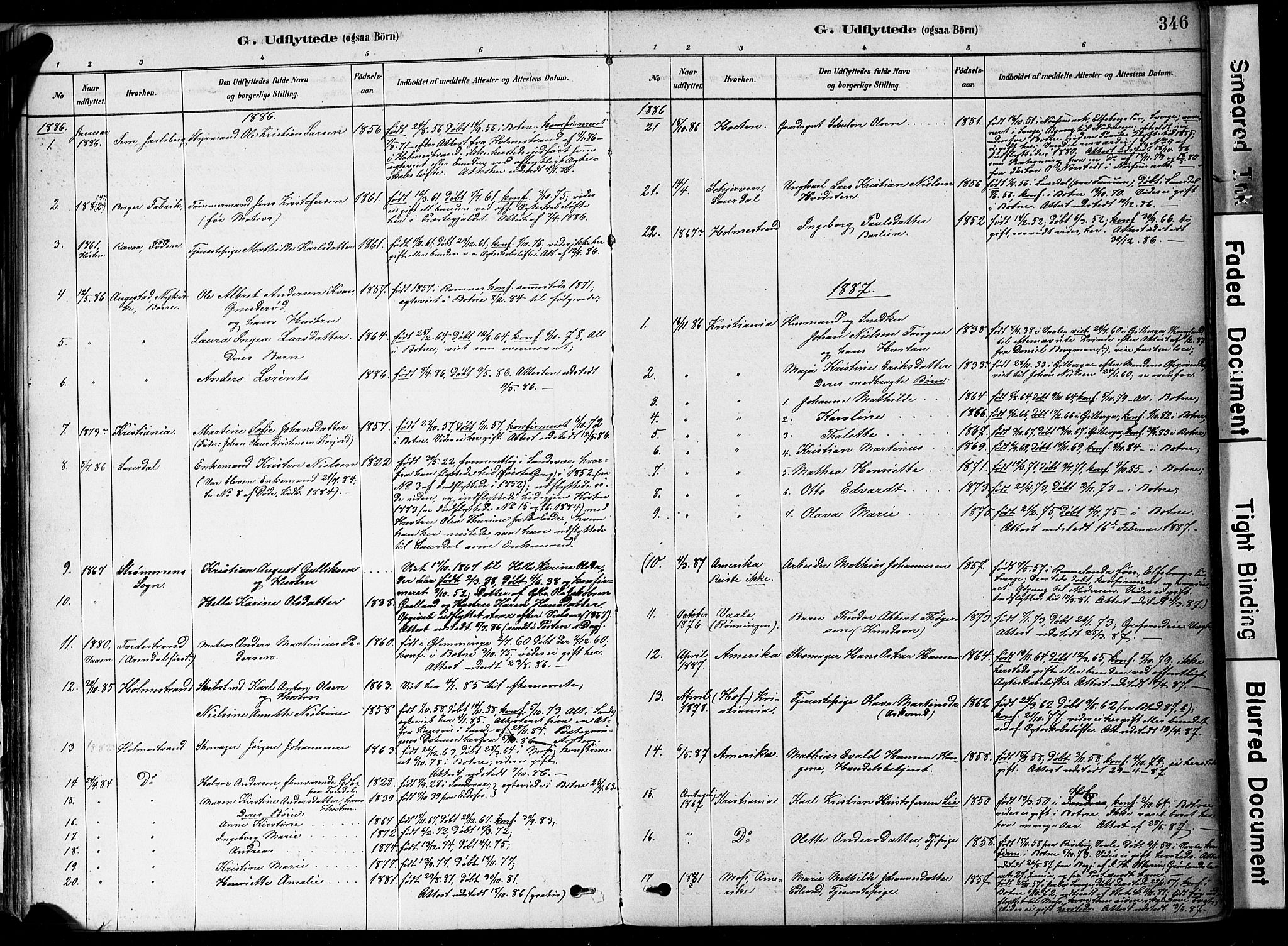 Botne kirkebøker, SAKO/A-340/F/Fa/L0007: Parish register (official) no. I 7, 1878-1910, p. 346