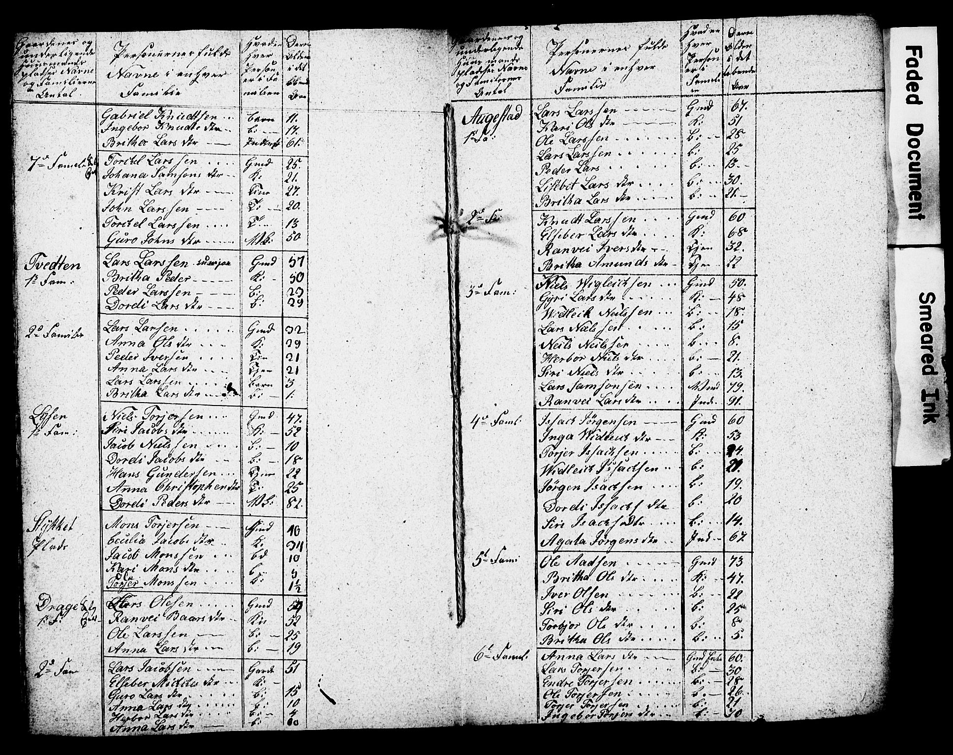 , 1825 Census for Strandebarm parish, 1825, p. 42