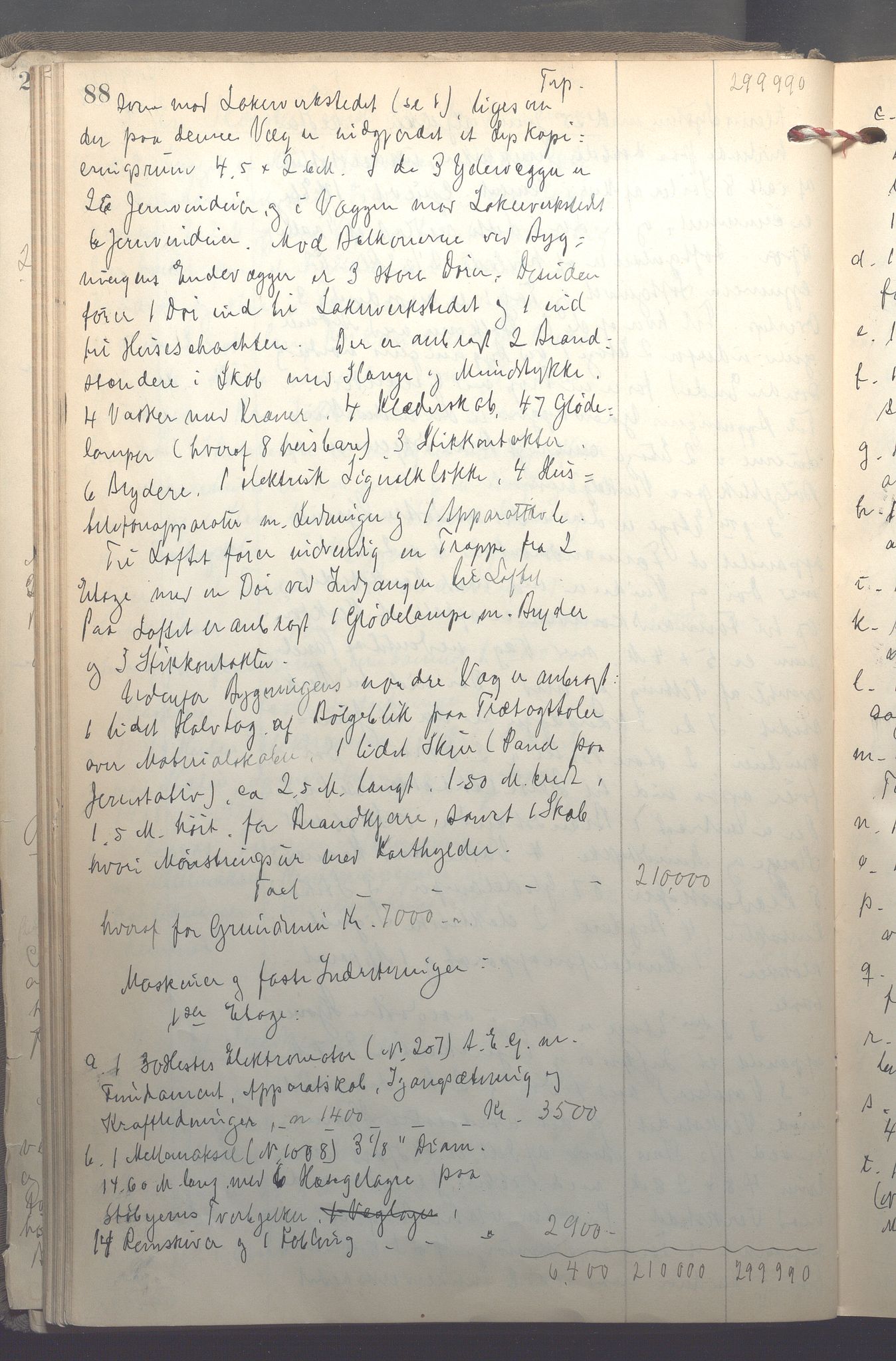 Lensmennene i Aker, OBA/A-10133/F/Fb/L0002: Branntakstprotokoll, 1922-1929, p. 88