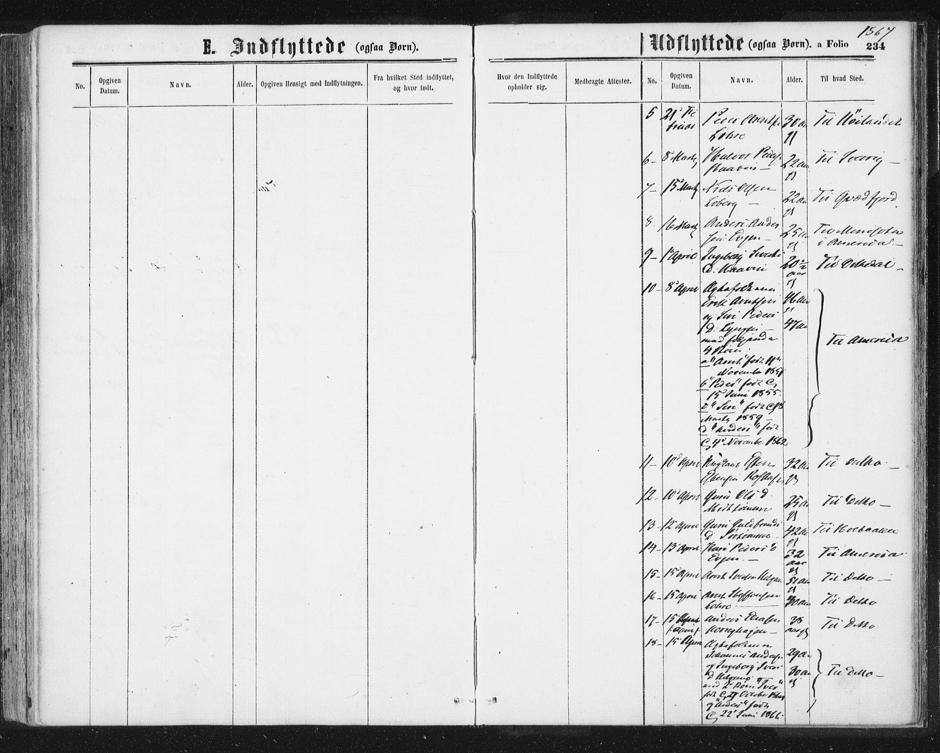 Ministerialprotokoller, klokkerbøker og fødselsregistre - Sør-Trøndelag, SAT/A-1456/692/L1104: Parish register (official) no. 692A04, 1862-1878, p. 234