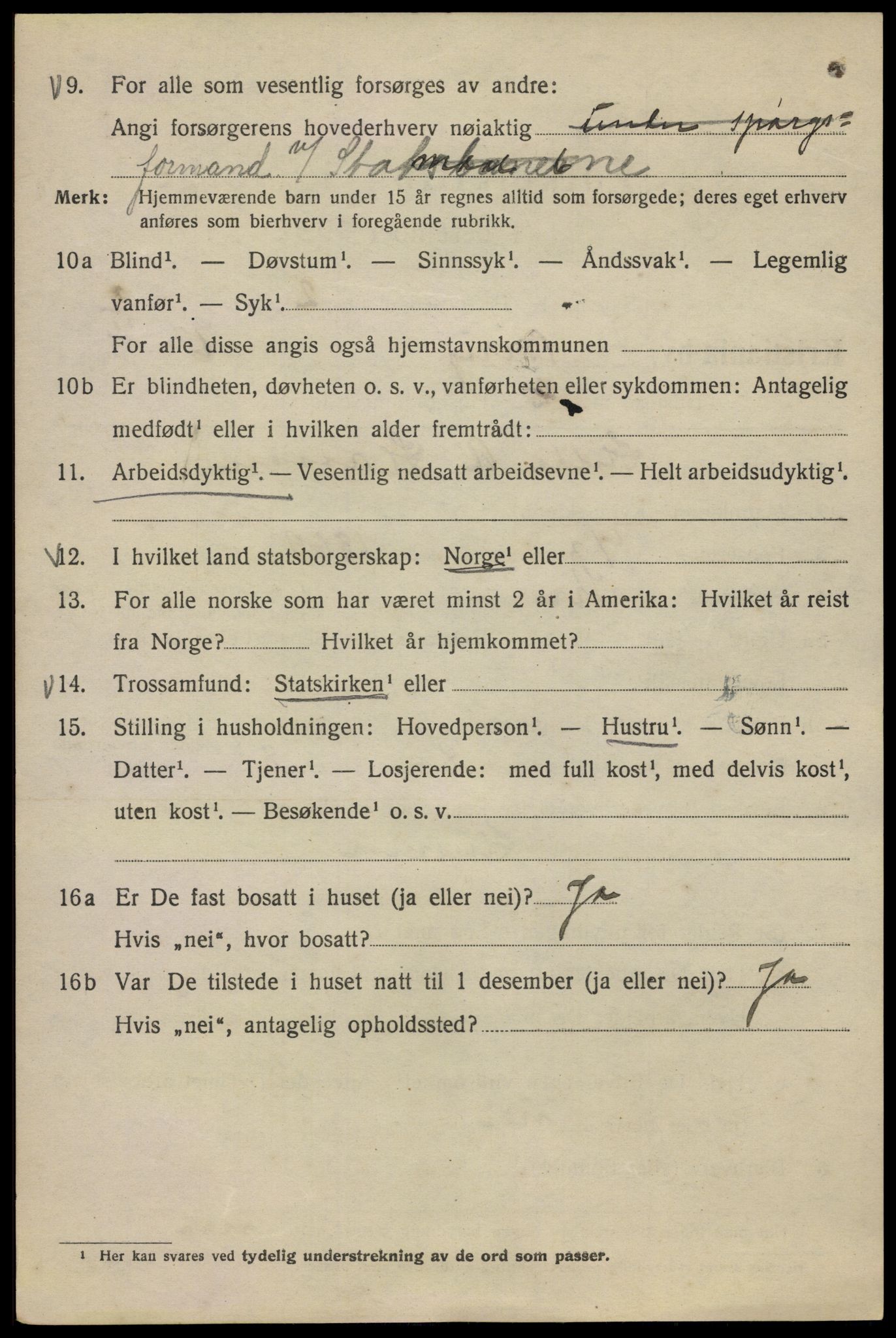 SAO, 1920 census for Kristiania, 1920, p. 155970