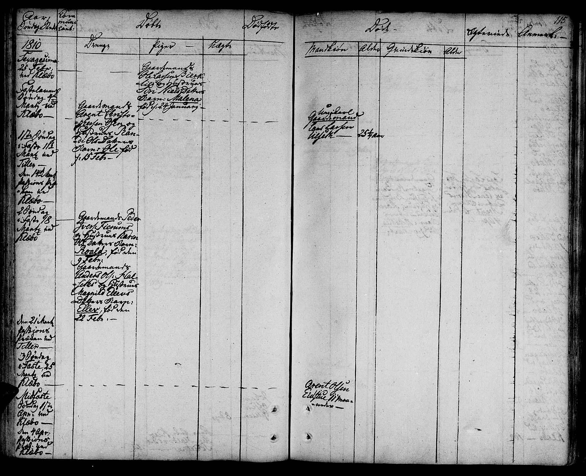 Ministerialprotokoller, klokkerbøker og fødselsregistre - Sør-Trøndelag, SAT/A-1456/618/L0438: Parish register (official) no. 618A03, 1783-1815, p. 115