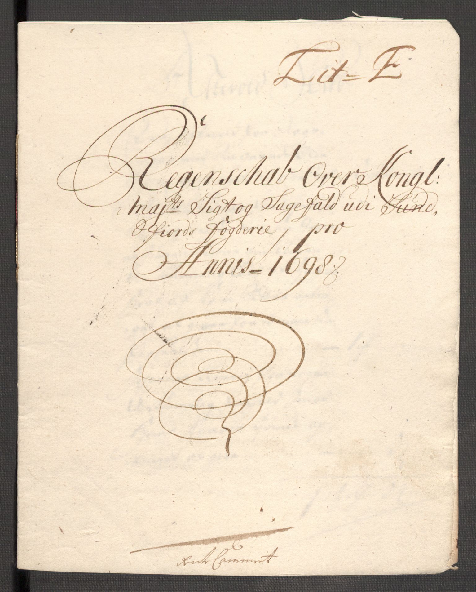 Rentekammeret inntil 1814, Reviderte regnskaper, Fogderegnskap, RA/EA-4092/R53/L3423: Fogderegnskap Sunn- og Nordfjord, 1697-1698, p. 275