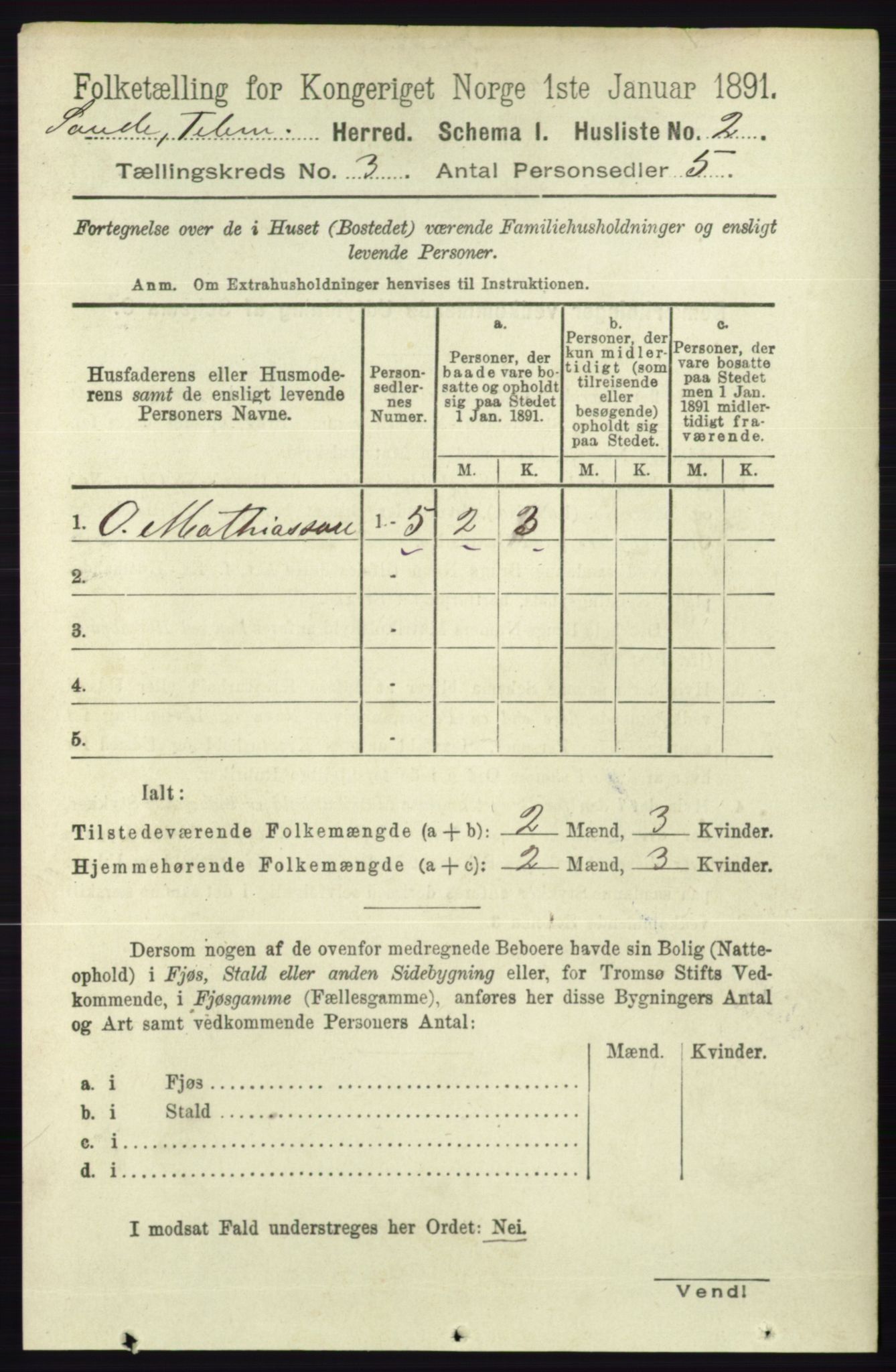 RA, 1891 census for 0822 Sauherad, 1891, p. 669