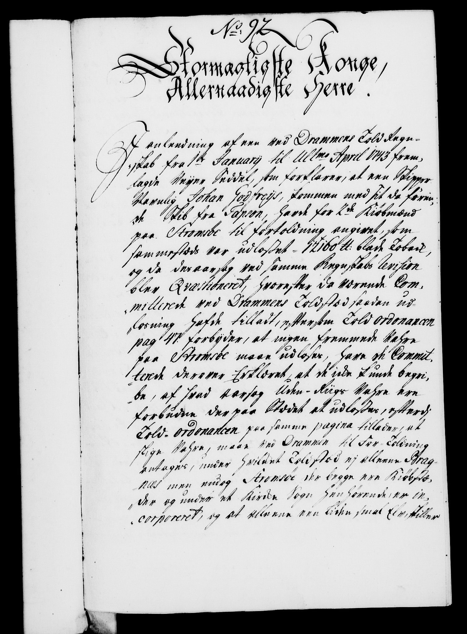 Rentekammeret, Kammerkanselliet, AV/RA-EA-3111/G/Gf/Gfa/L0028: Norsk relasjons- og resolusjonsprotokoll (merket RK 52.28), 1745-1746, p. 570