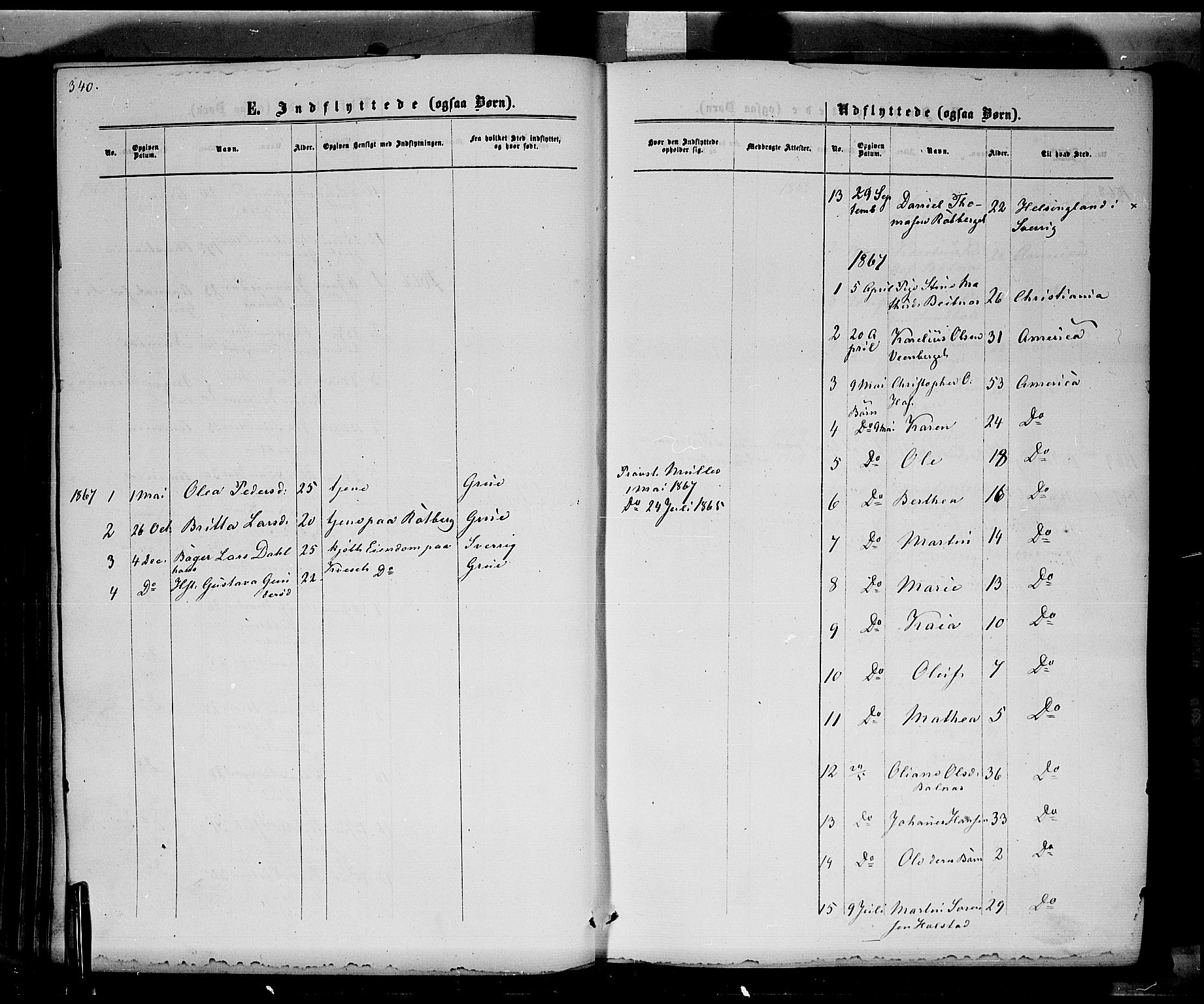 Hof prestekontor, SAH/PREST-038/H/Ha/Haa/L0009: Parish register (official) no. 9, 1862-1877, p. 340