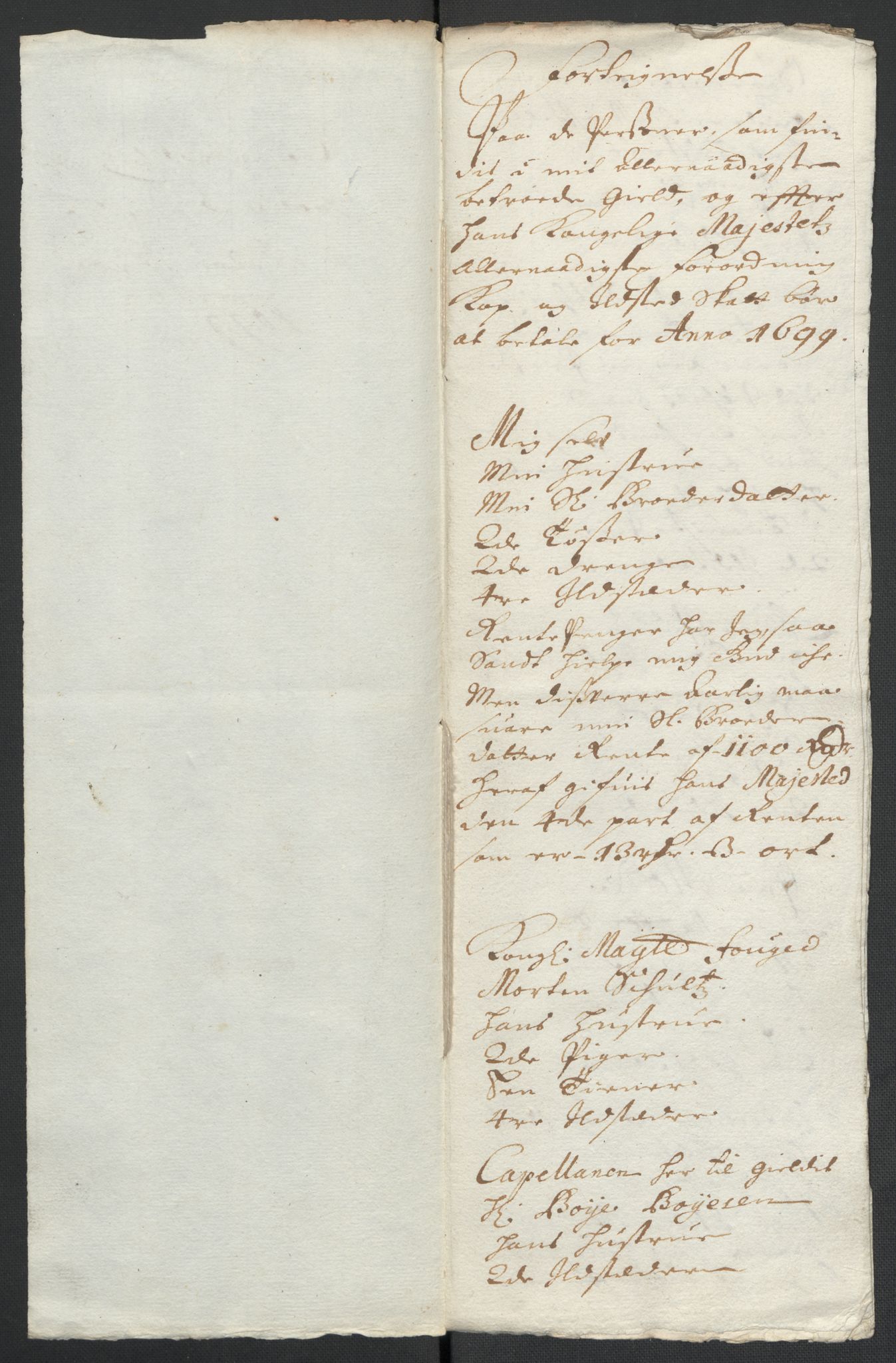 Rentekammeret inntil 1814, Reviderte regnskaper, Fogderegnskap, AV/RA-EA-4092/R55/L3654: Fogderegnskap Romsdal, 1699-1700, p. 169