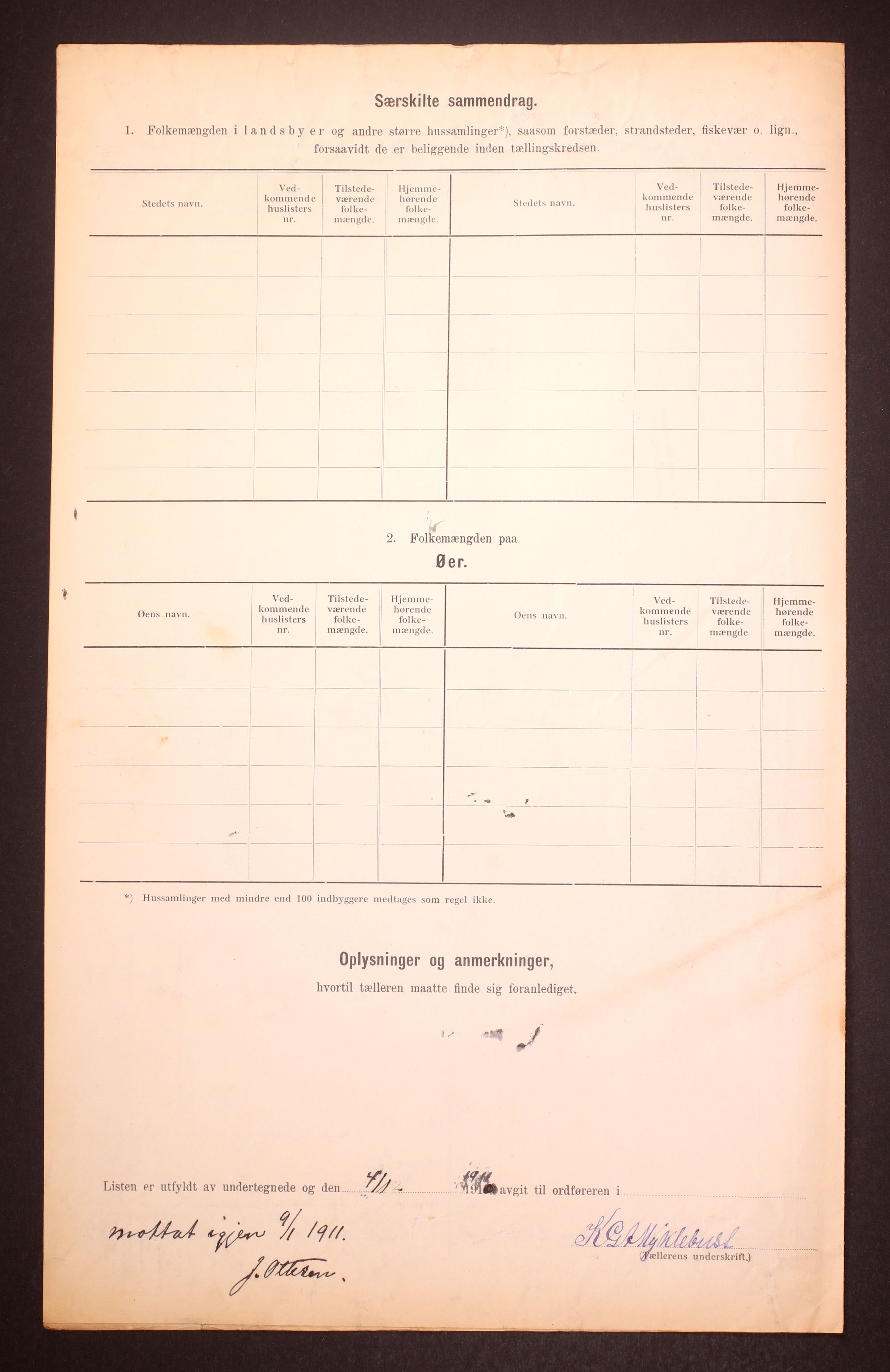 RA, 1910 census for Hyllestad, 1910, p. 9