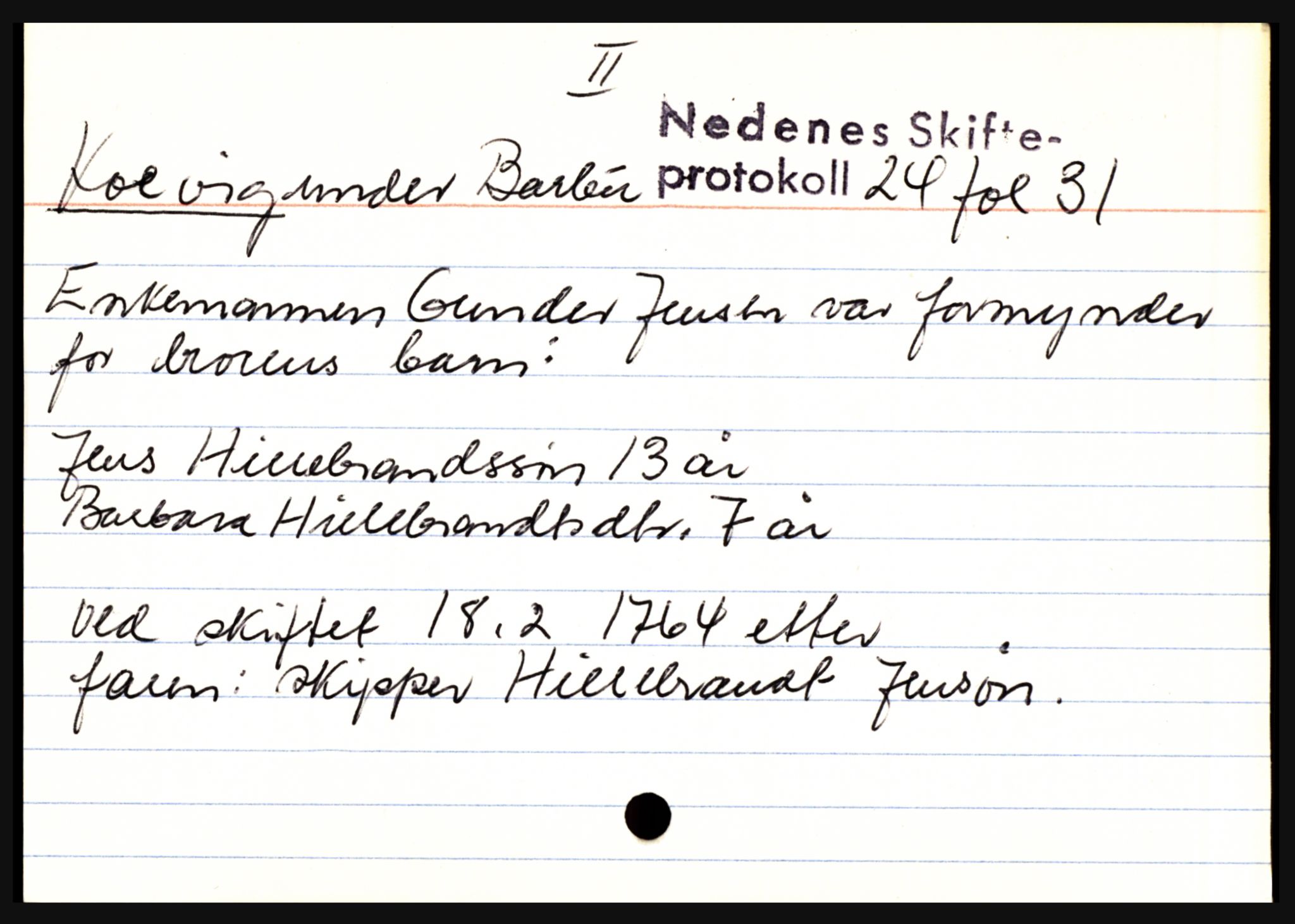 Nedenes sorenskriveri før 1824, AV/SAK-1221-0007/H, p. 16259