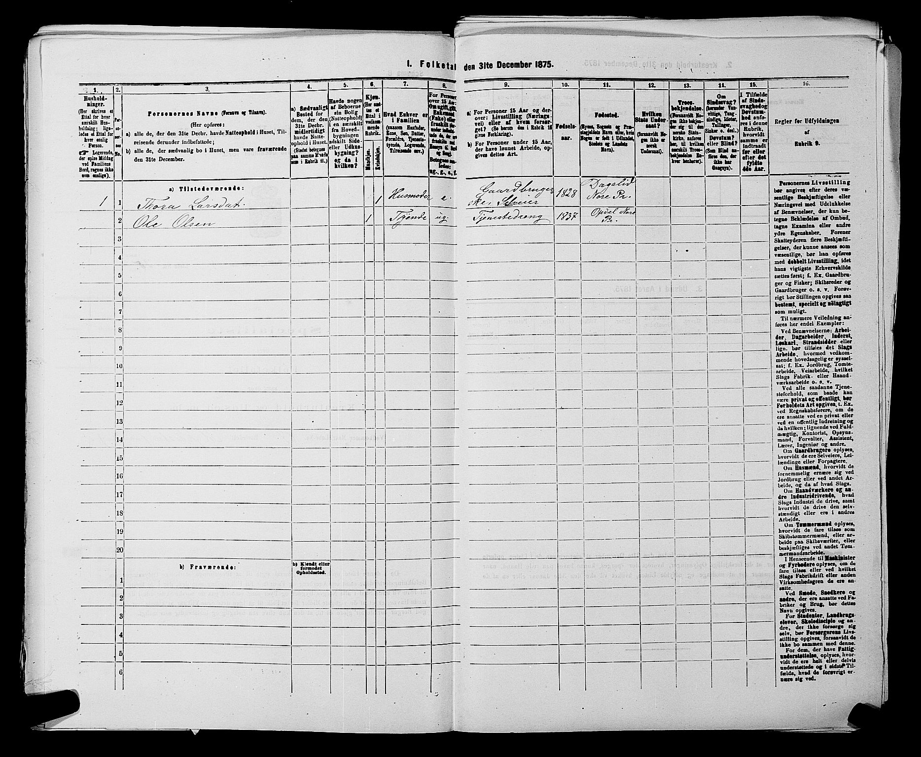 SAKO, 1875 census for 0633P Nore, 1875, p. 571