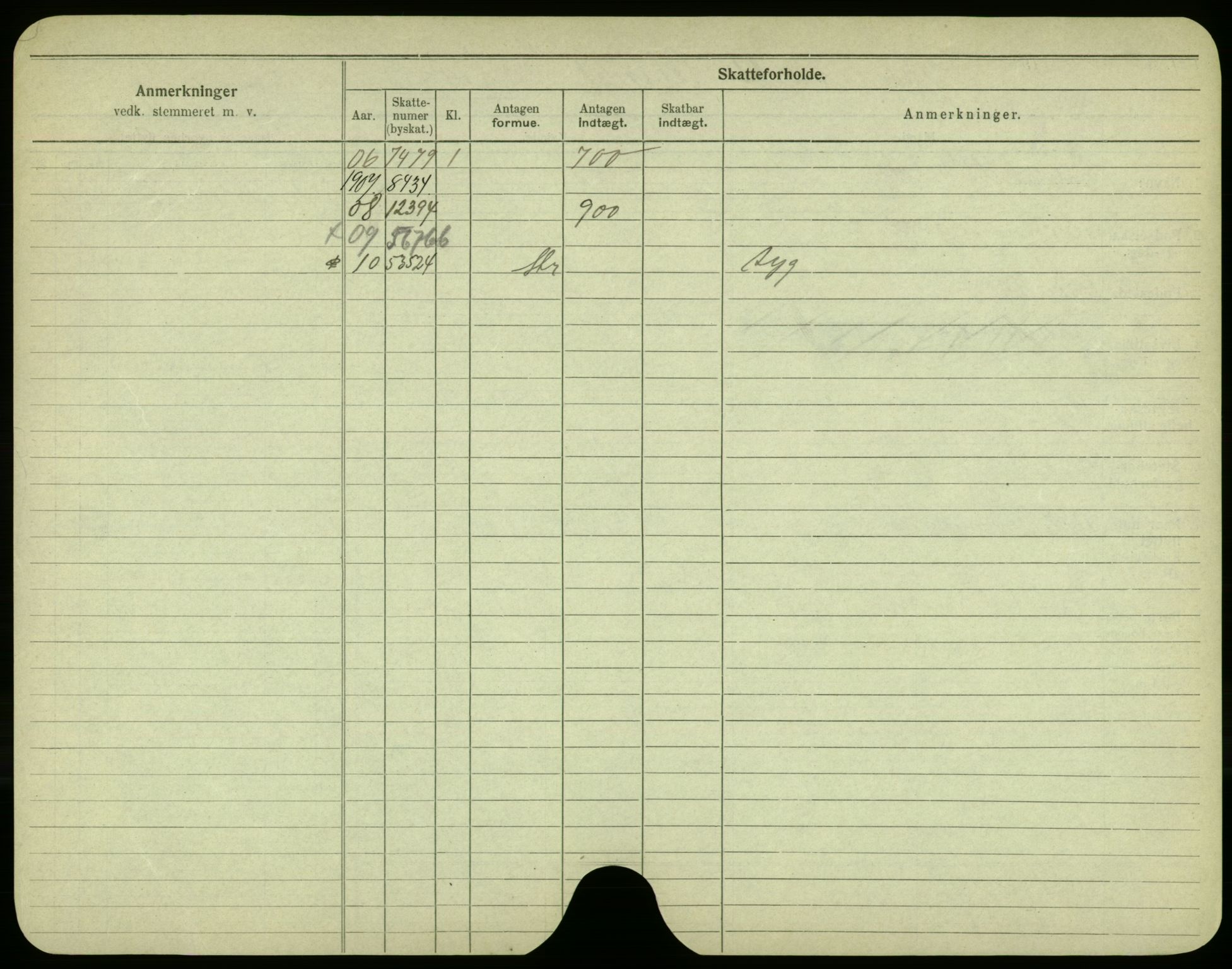 Oslo folkeregister, Registerkort, AV/SAO-A-11715/F/Fa/Fac/L0003: Menn, 1906-1914, p. 575b