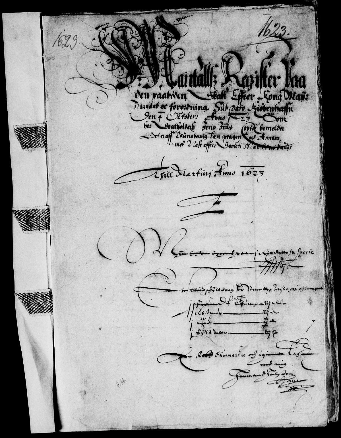 Rentekammeret inntil 1814, Reviderte regnskaper, Lensregnskaper, AV/RA-EA-5023/R/Rb/Rbo/L0006: Tønsberg len, 1621-1625