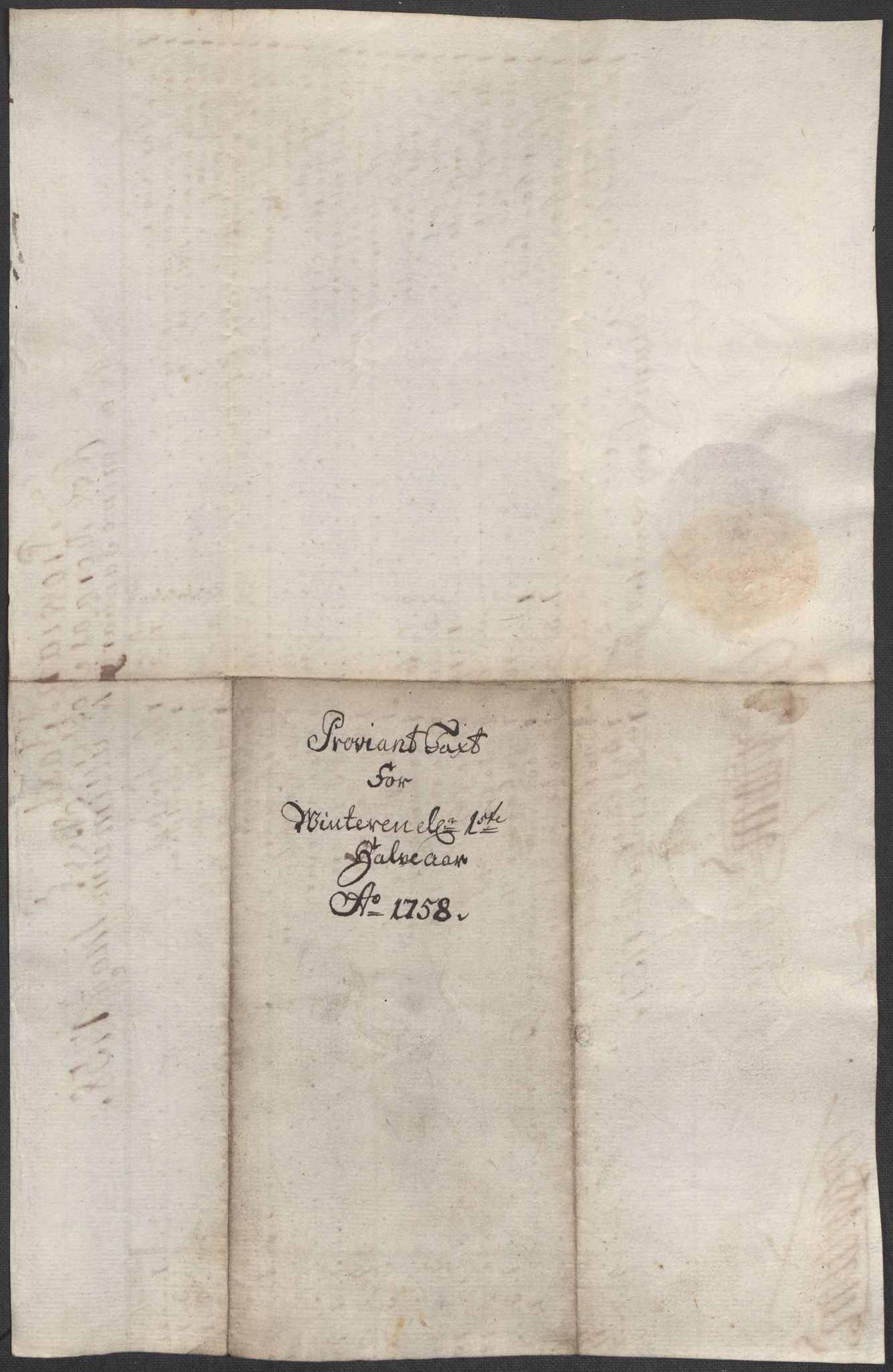 Røros kobberverk, SAT/PA-0211/1/12/L0020: 12.19.9 Provianttakster, 1737-1764, p. 85