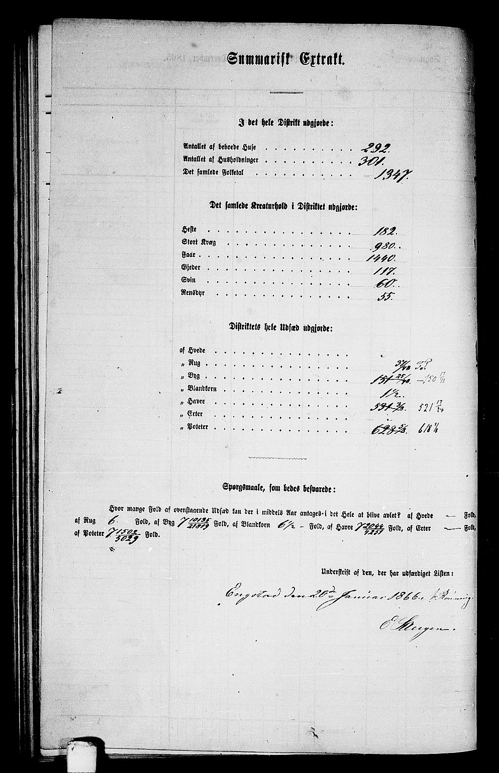 RA, 1865 census for Overhalla, 1865, p. 57