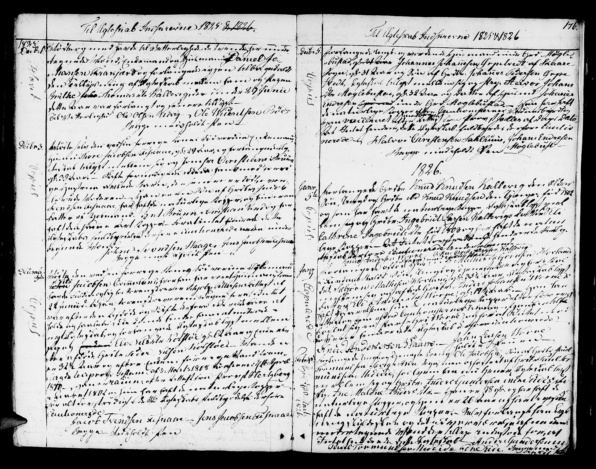 Avaldsnes sokneprestkontor, SAST/A -101851/H/Ha/Haa/L0003: Parish register (official) no. A 3, 1801-1817, p. 176