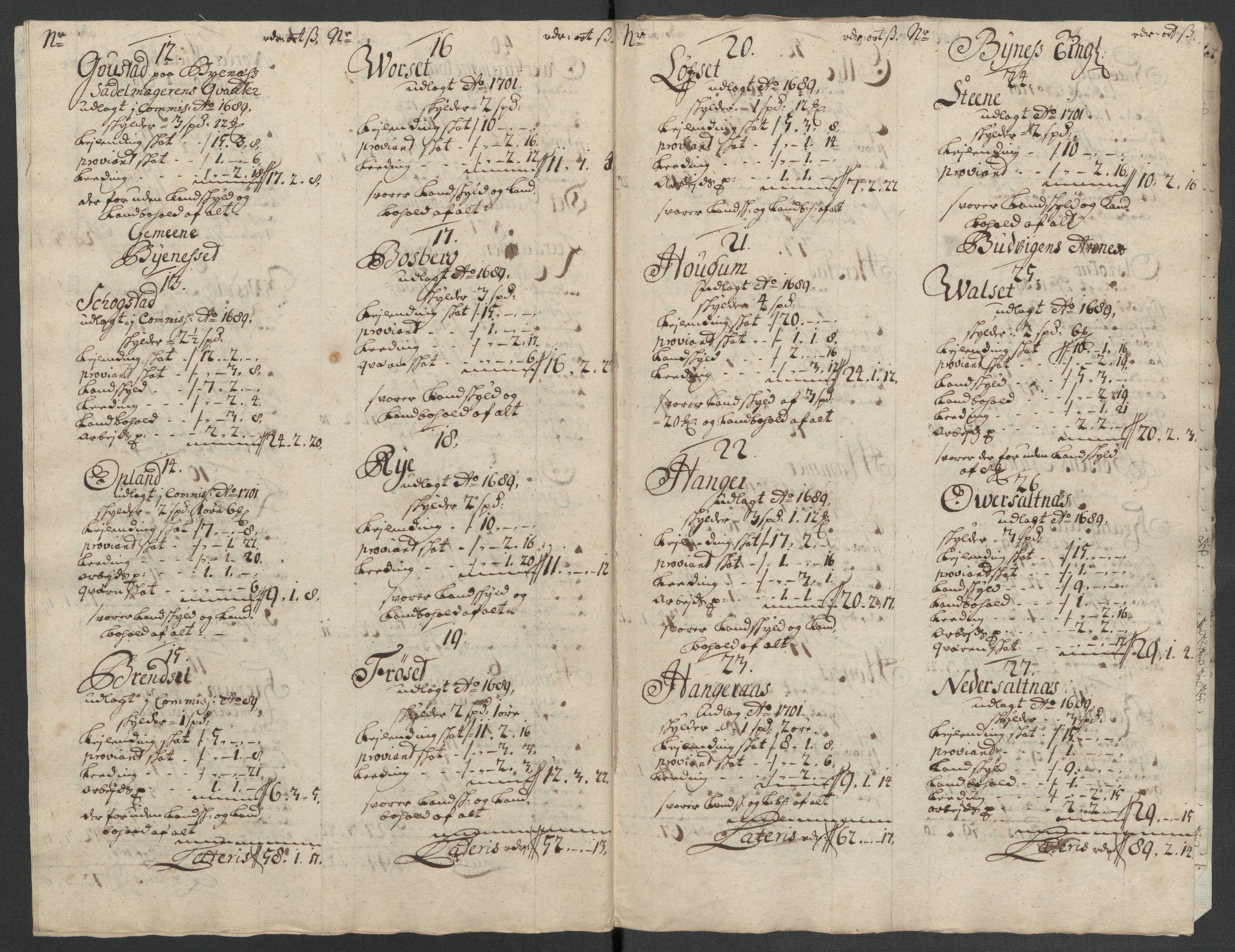 Rentekammeret inntil 1814, Reviderte regnskaper, Fogderegnskap, AV/RA-EA-4092/R61/L4110: Fogderegnskap Strinda og Selbu, 1707-1708, p. 161