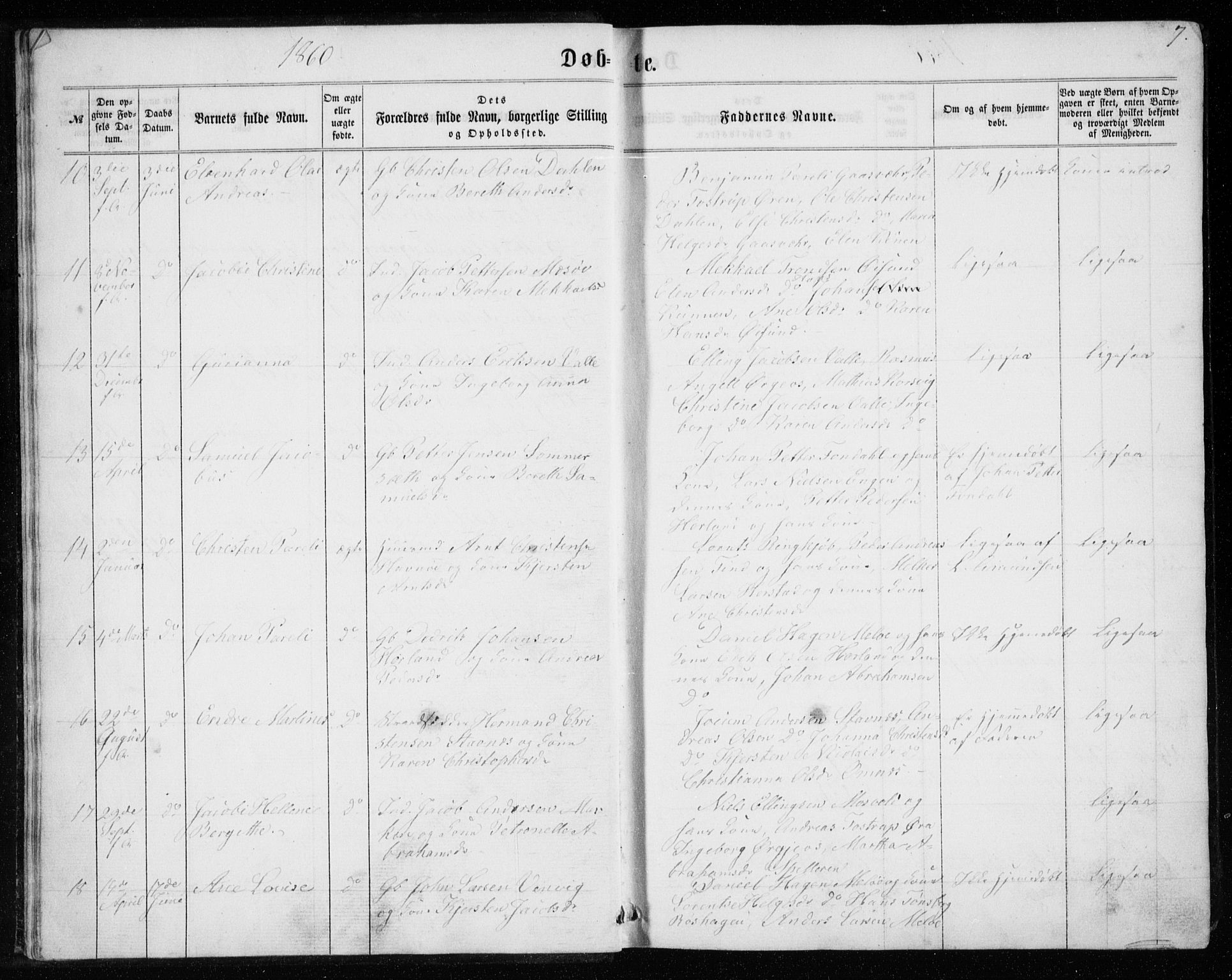 Ministerialprotokoller, klokkerbøker og fødselsregistre - Nordland, AV/SAT-A-1459/843/L0634: Parish register (copy) no. 843C03, 1860-1884, p. 7