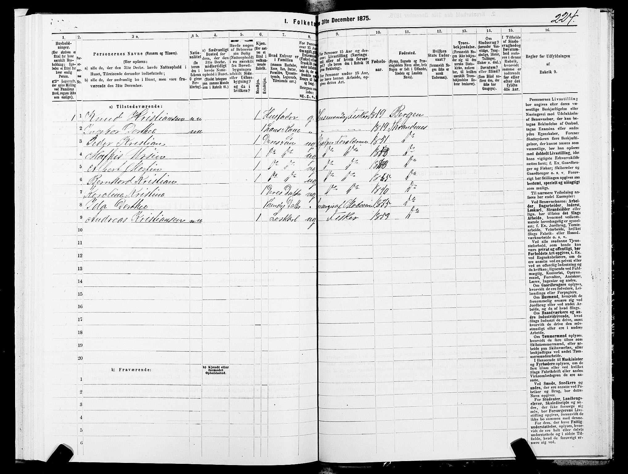 SATØ, 1875 census for 1914P Trondenes, 1875, p. 3224