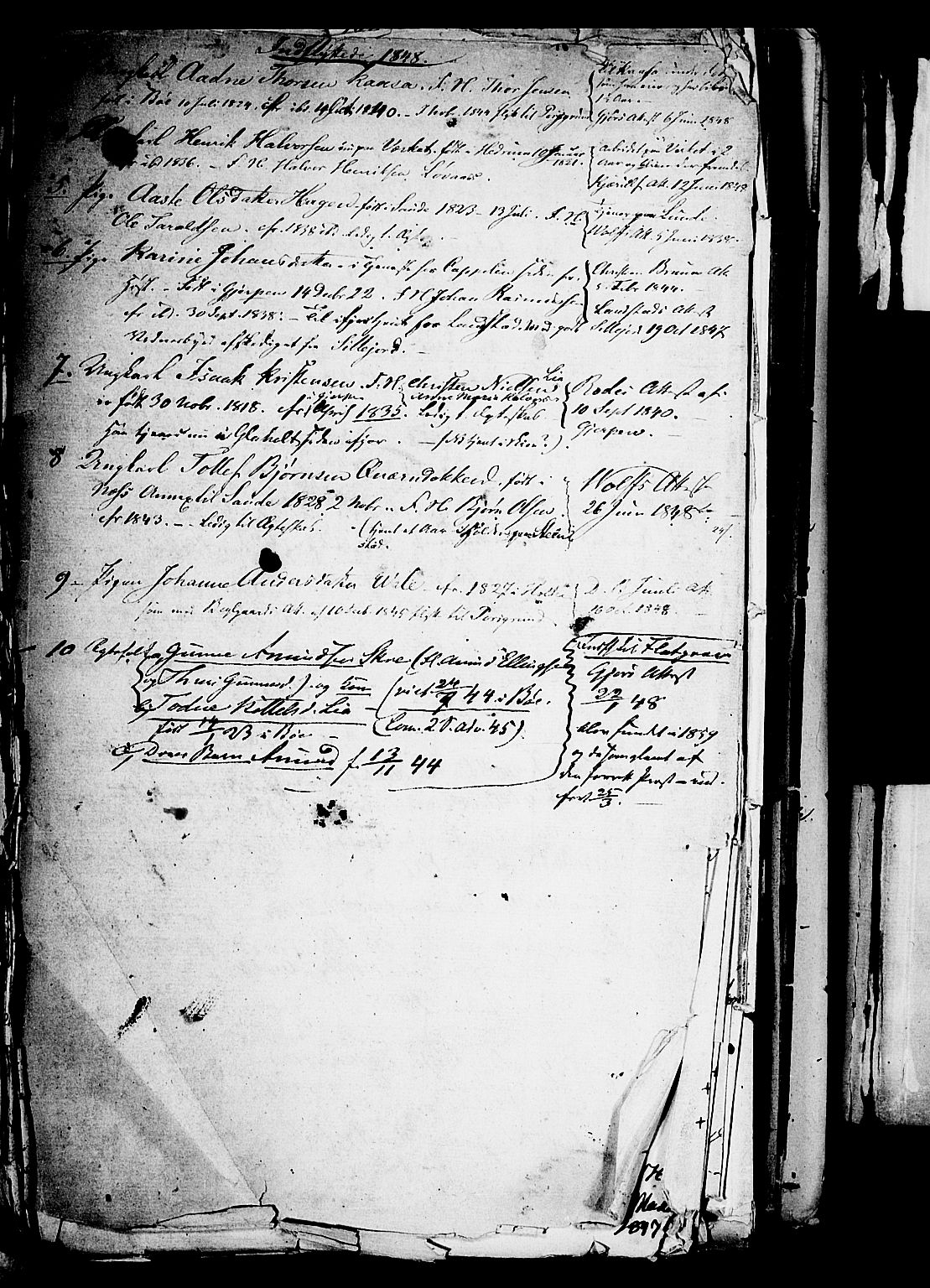 Holla kirkebøker, SAKO/A-272/F/Fa/L0004: Parish register (official) no. 4, 1830-1848