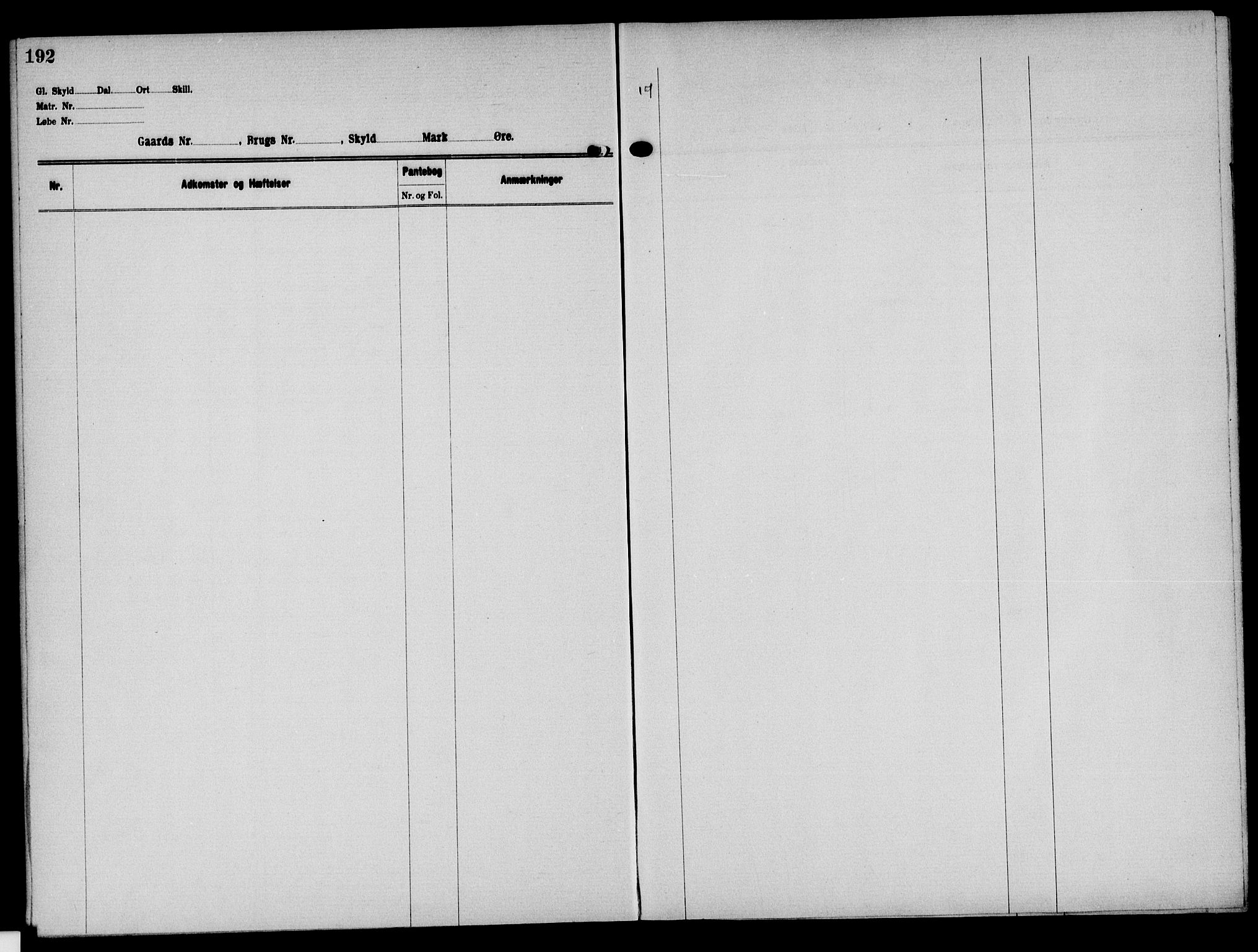 Solør tingrett, AV/SAH-TING-008/H/Ha/Hak/L0005: Mortgage register no. V, 1900-1935, p. 192