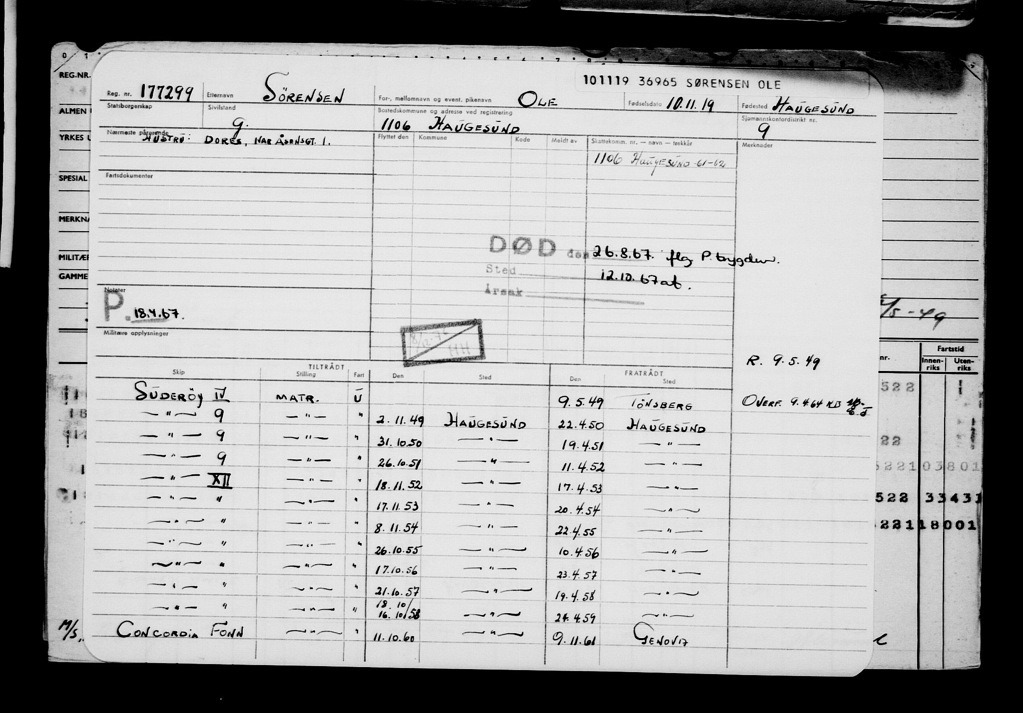 Direktoratet for sjømenn, AV/RA-S-3545/G/Gb/L0173: Hovedkort, 1919, p. 471