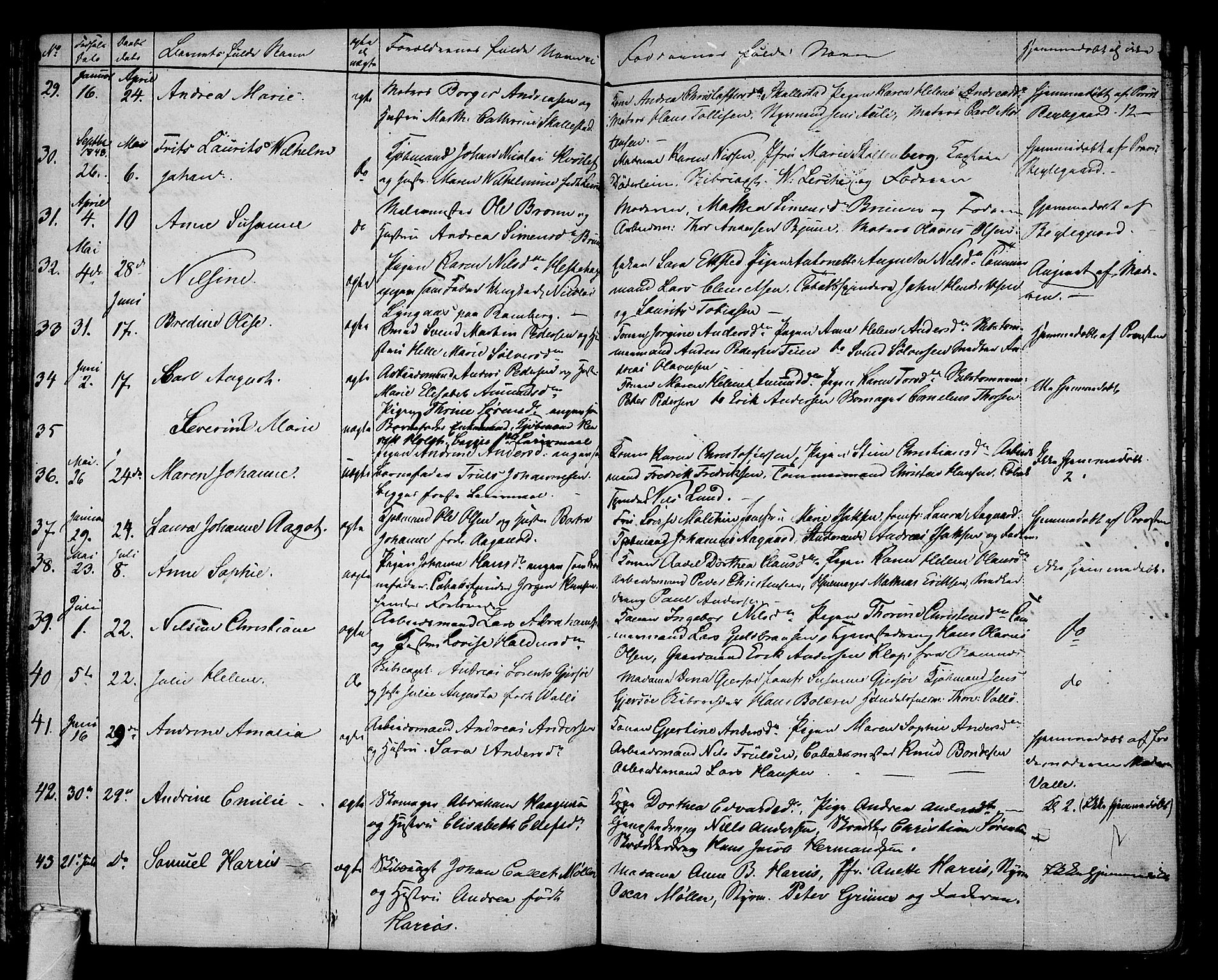 Tønsberg kirkebøker, AV/SAKO-A-330/G/Ga/L0002: Parish register (copy) no. 2, 1827-1854