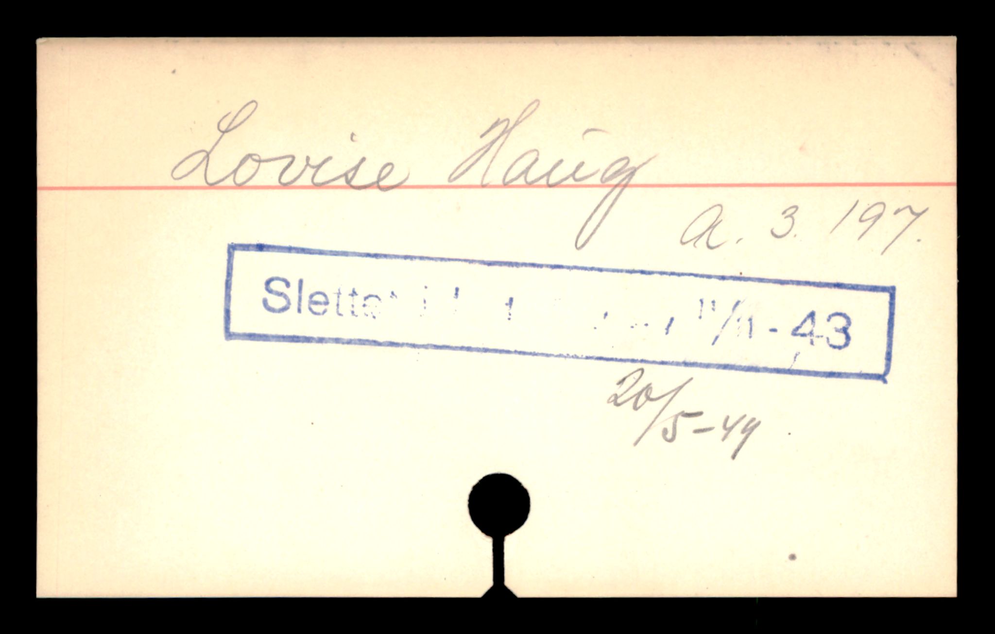 Oslo byfogd, Handelsregisteret, AV/SAT-A-10867/G/Ga/Gad/L0053: Kartotekkort - Slettede foretak, Lou-Mas, 1890-1990