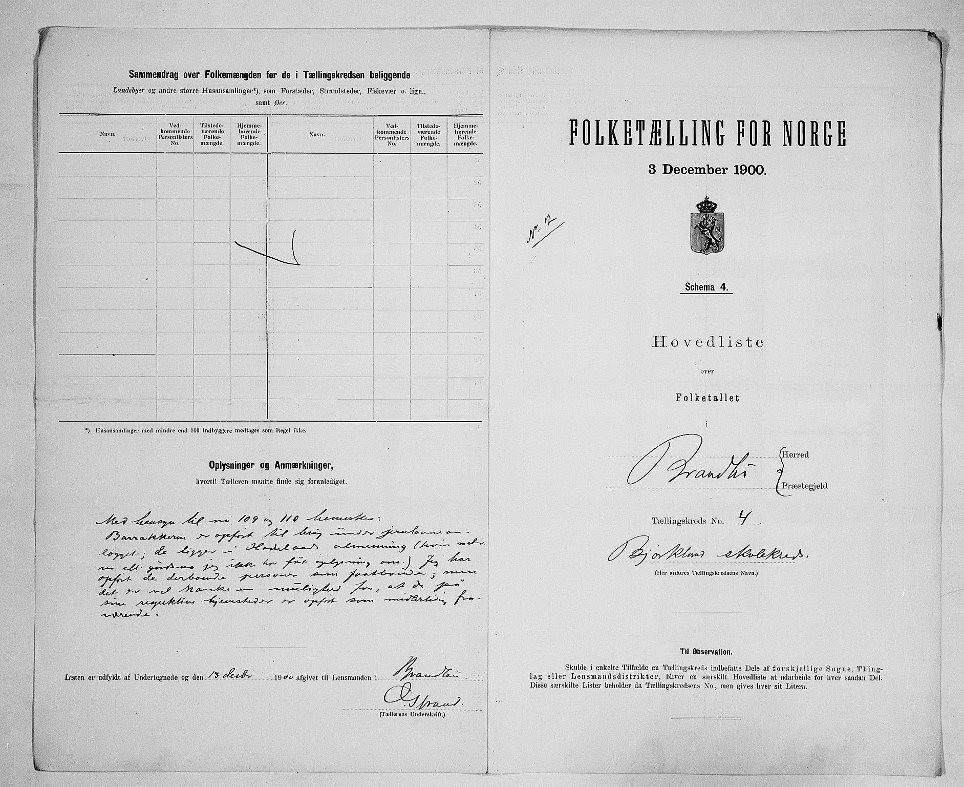 SAH, 1900 census for Brandbu, 1900, p. 26