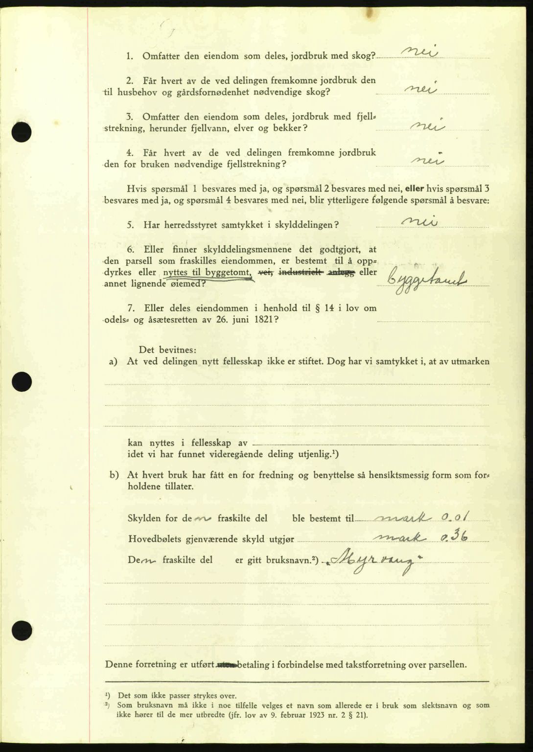 Hitra sorenskriveri, AV/SAT-A-0018/2/2C/2Ca: Mortgage book no. A2, 1943-1945, Diary no: : 784/1944