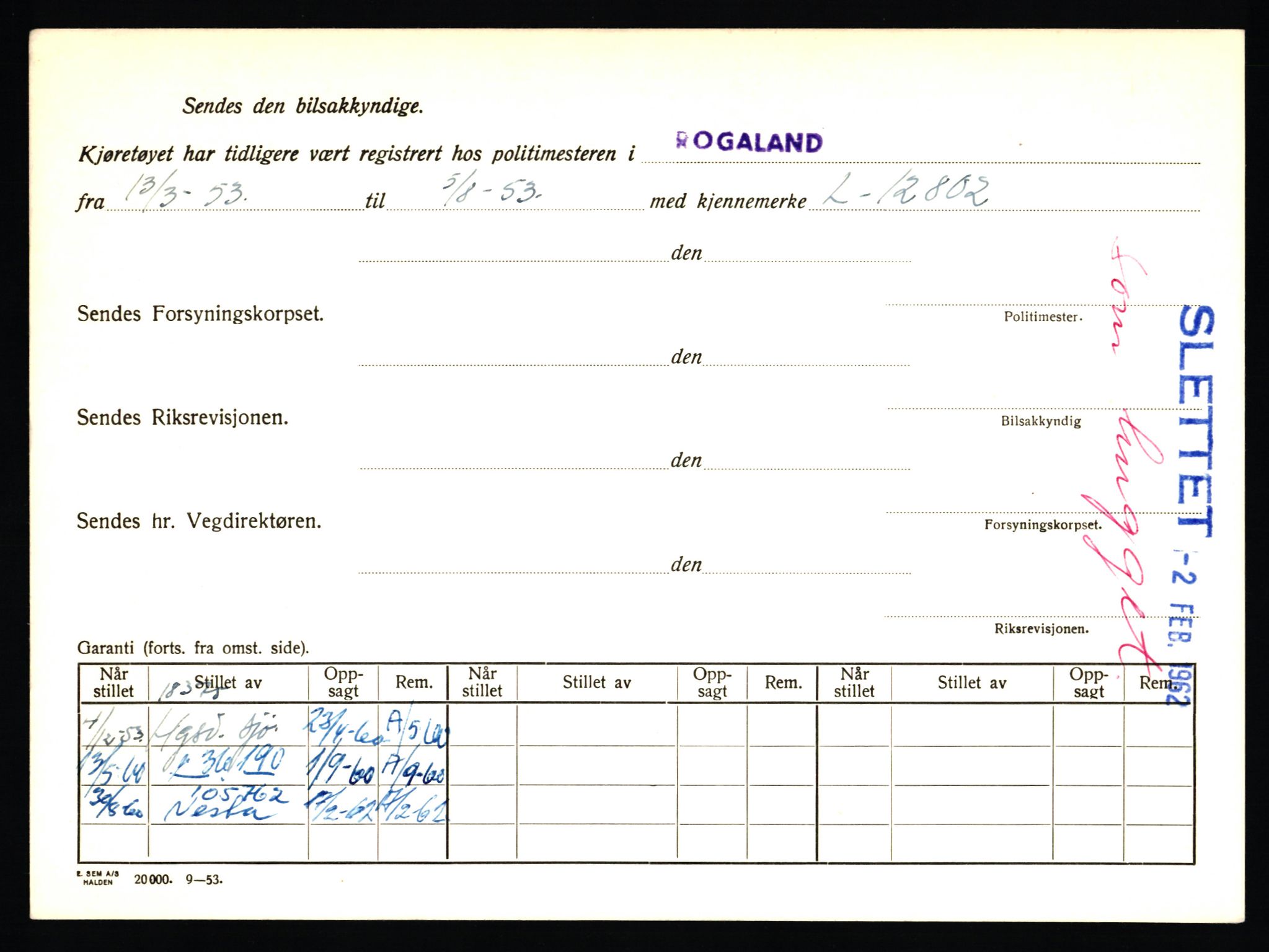 Stavanger trafikkstasjon, AV/SAST-A-101942/0/F/L0020: L-11000 - L-11499, 1930-1971, p. 232