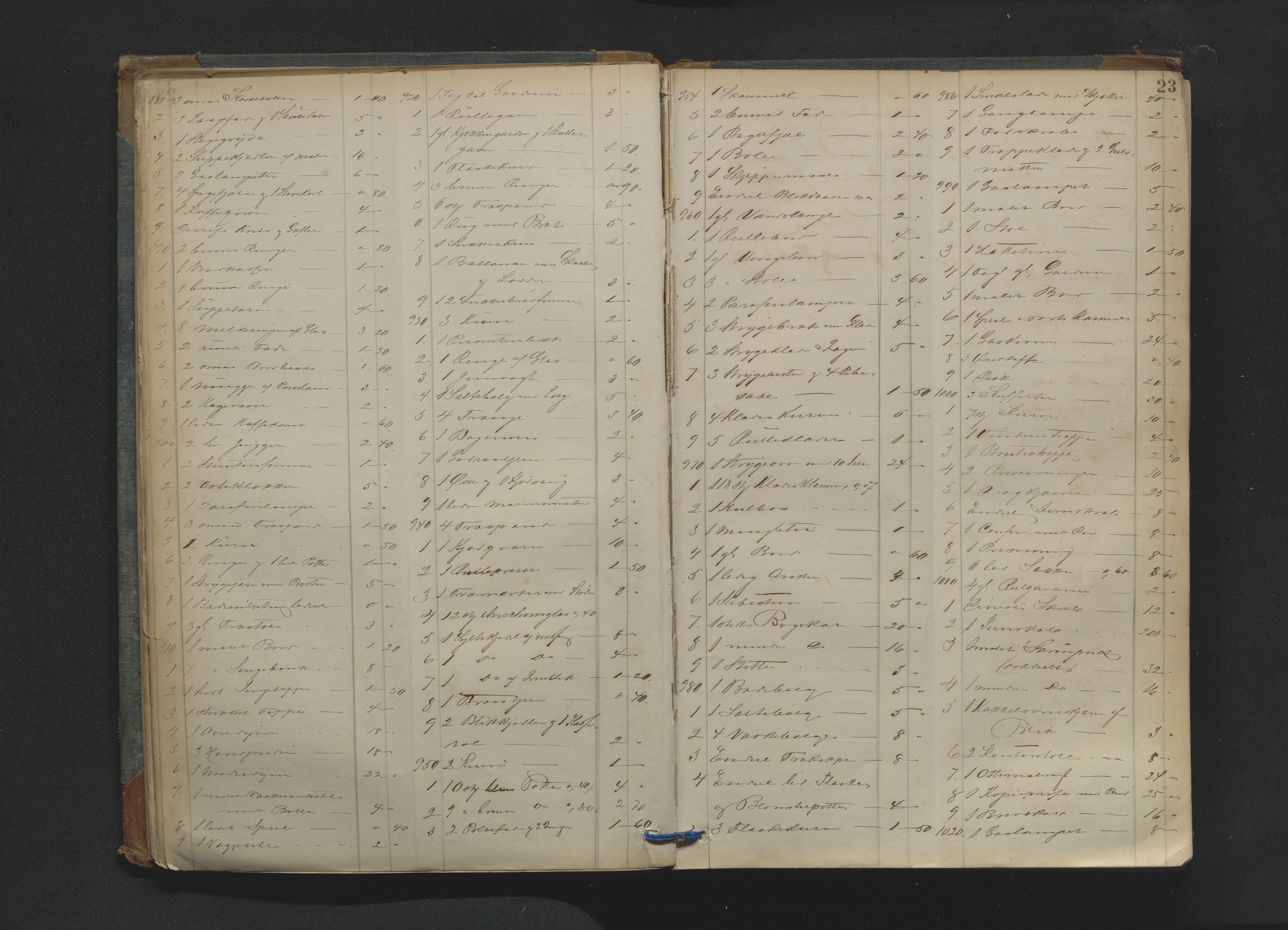 Drammen byfogd, AV/SAKO-A-222/H/Hb/Hbb/L0004: Registreringsprotokoll., 1878-1885, p. 23