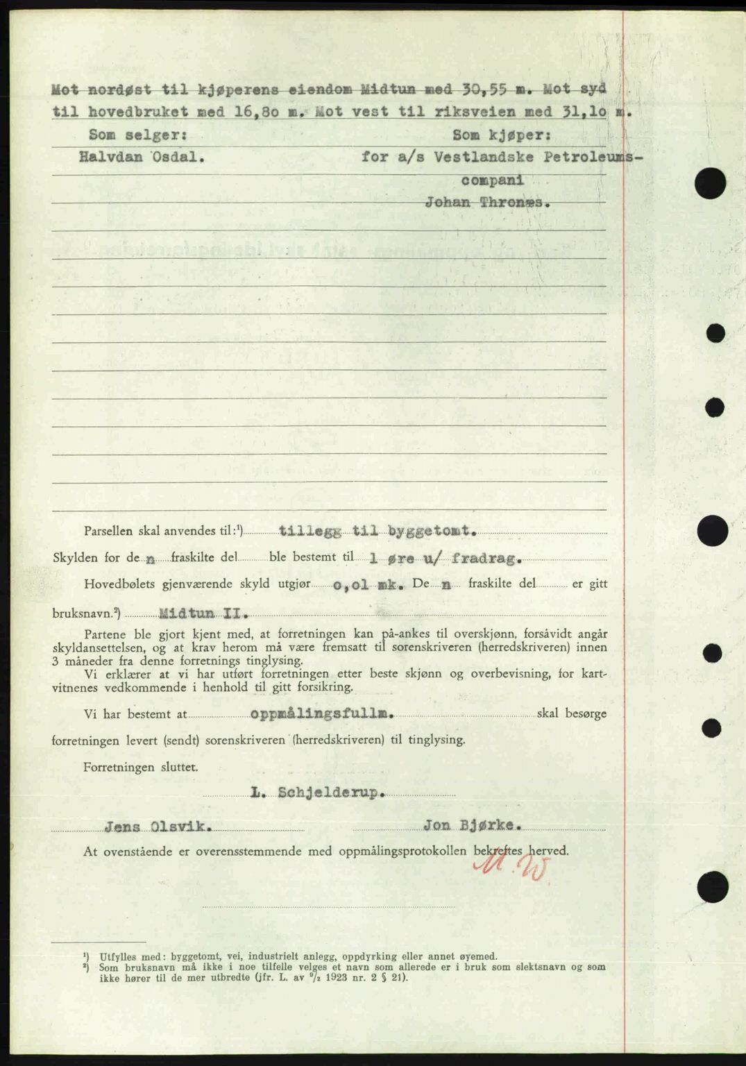 Nordre Sunnmøre sorenskriveri, AV/SAT-A-0006/1/2/2C/2Ca: Mortgage book no. A36, 1950-1950, Diary no: : 2701/1950