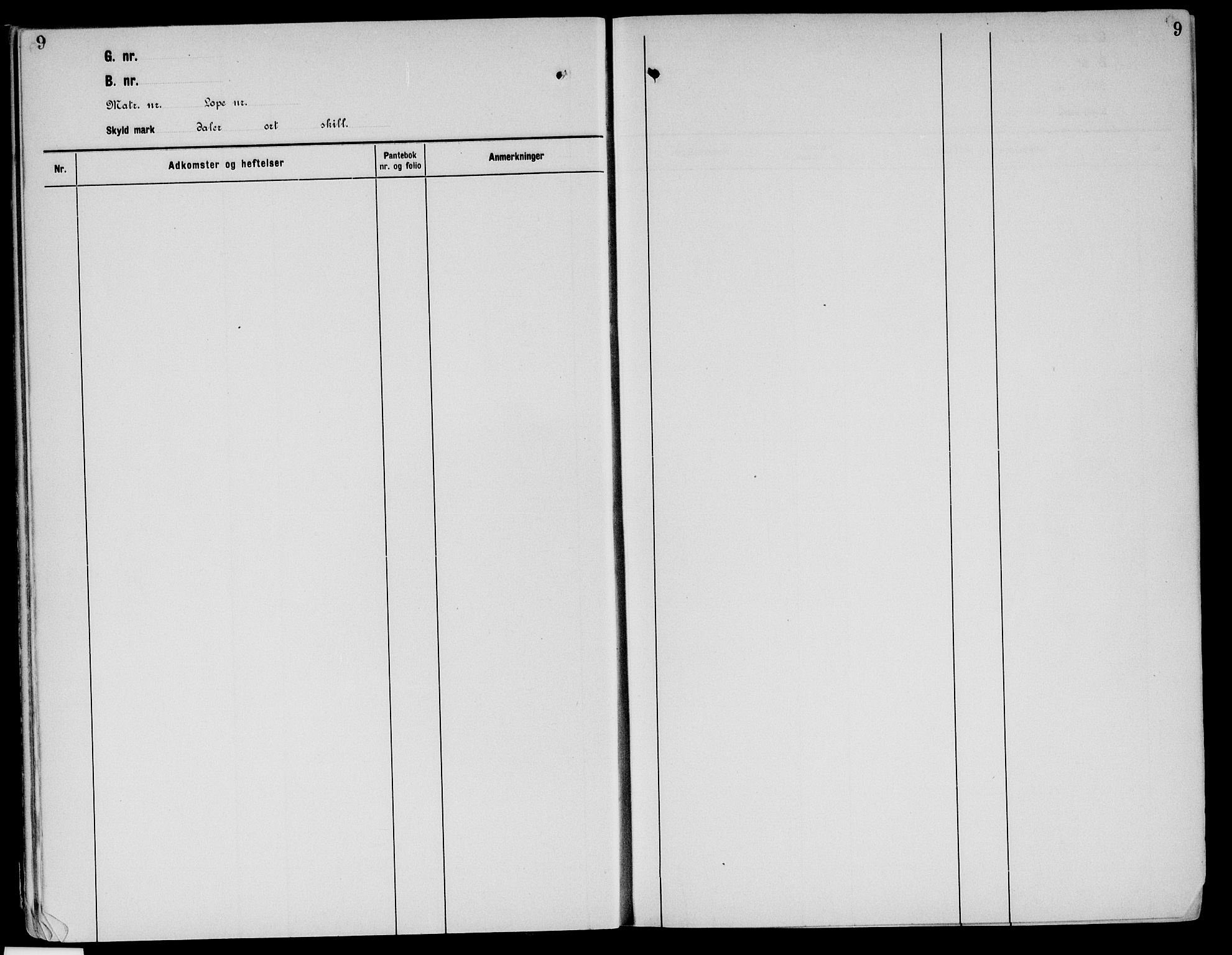 Sør-Østerdal sorenskriveri, AV/SAH-TING-018/H/Ha/Haa/L0032: Mortgage register no. 14, 1922-1954, p. 9