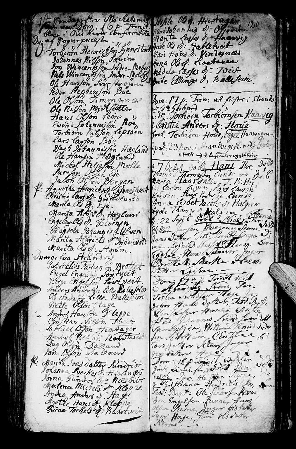 Os sokneprestembete, AV/SAB-A-99929: Parish register (official) no. A 9, 1766-1779, p. 120