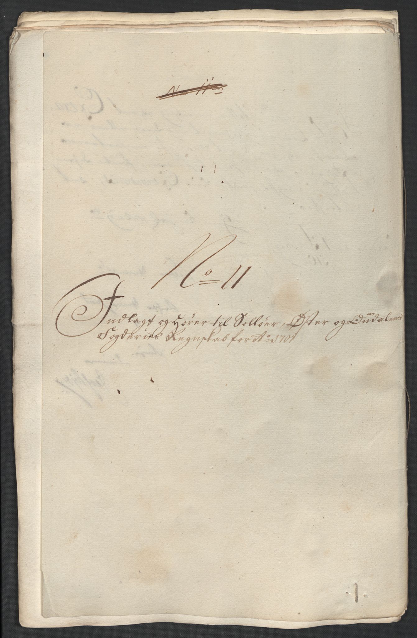 Rentekammeret inntil 1814, Reviderte regnskaper, Fogderegnskap, AV/RA-EA-4092/R13/L0839: Fogderegnskap Solør, Odal og Østerdal, 1701, p. 201