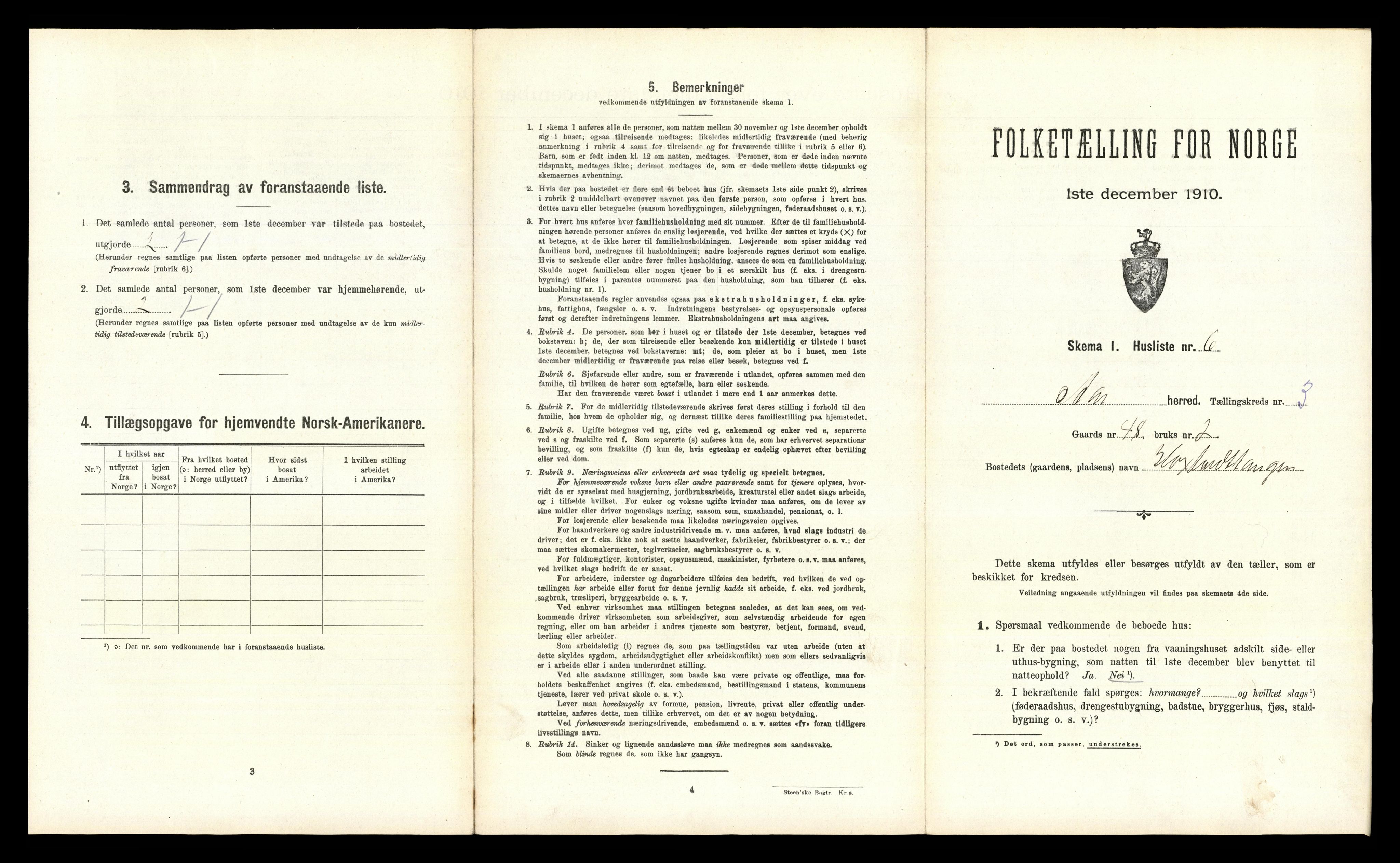 RA, 1910 census for Ås, 1910, p. 467