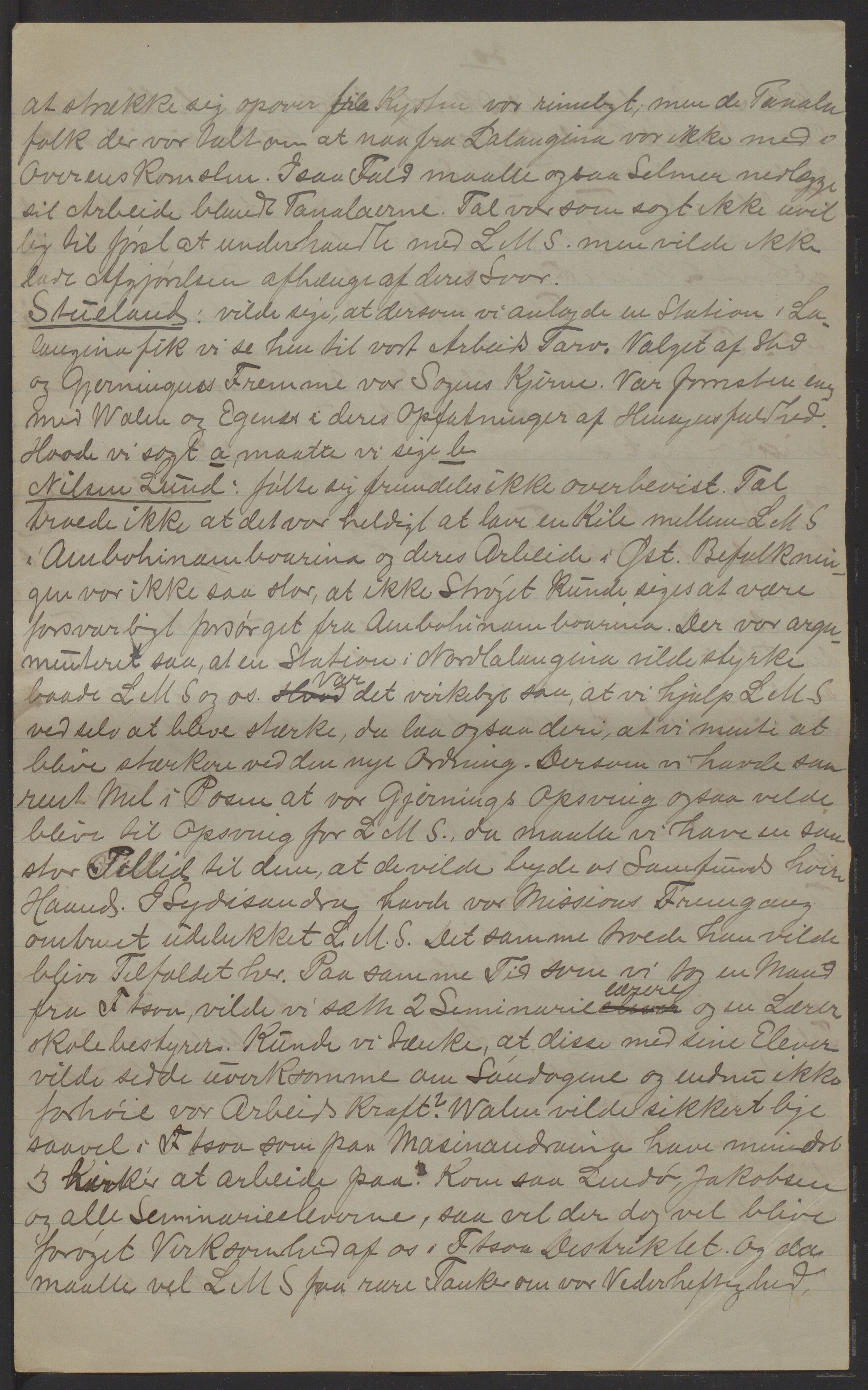 Det Norske Misjonsselskap - hovedadministrasjonen, VID/MA-A-1045/D/Da/Daa/L0038/0011: Konferansereferat og årsberetninger / Konferansereferat fra Madagaskar Innland., 1892