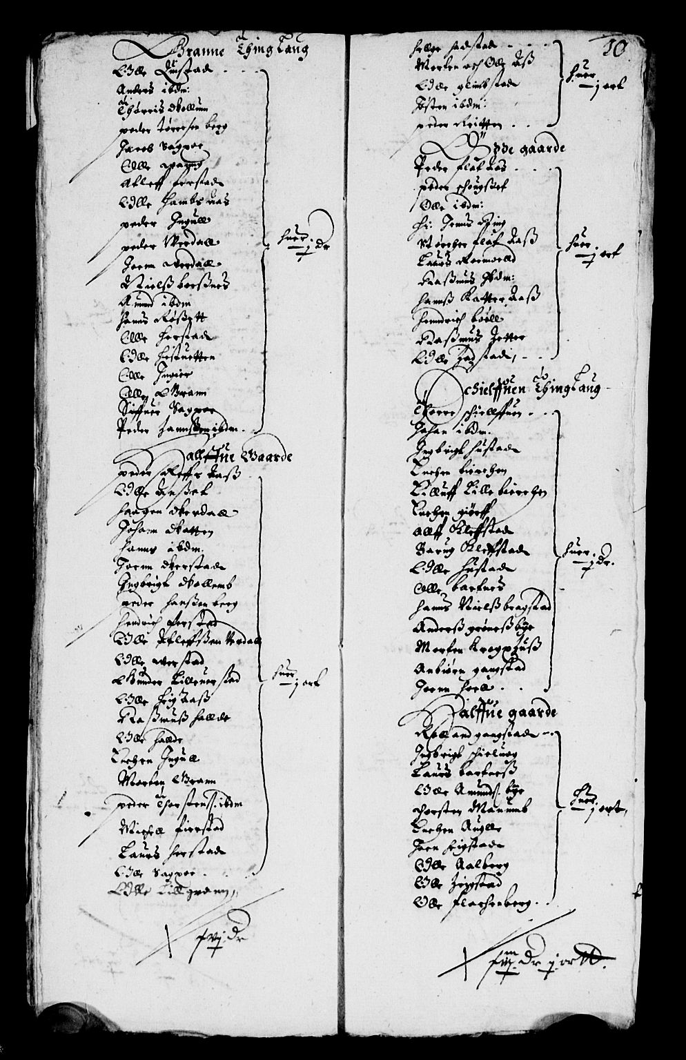 Rentekammeret inntil 1814, Reviderte regnskaper, Lensregnskaper, RA/EA-5023/R/Rb/Rbw/L0114: Trondheim len, 1653-1654