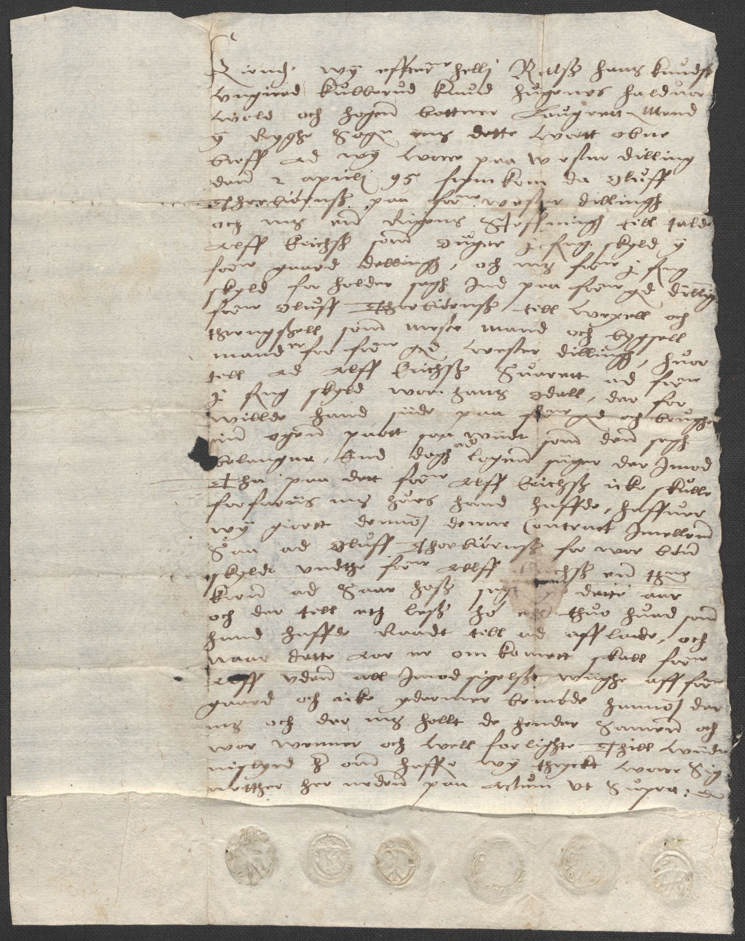 Riksarkivets diplomsamling, AV/RA-EA-5965/F12/L0004: Pk. 7 (I), 1490-1729, p. 42