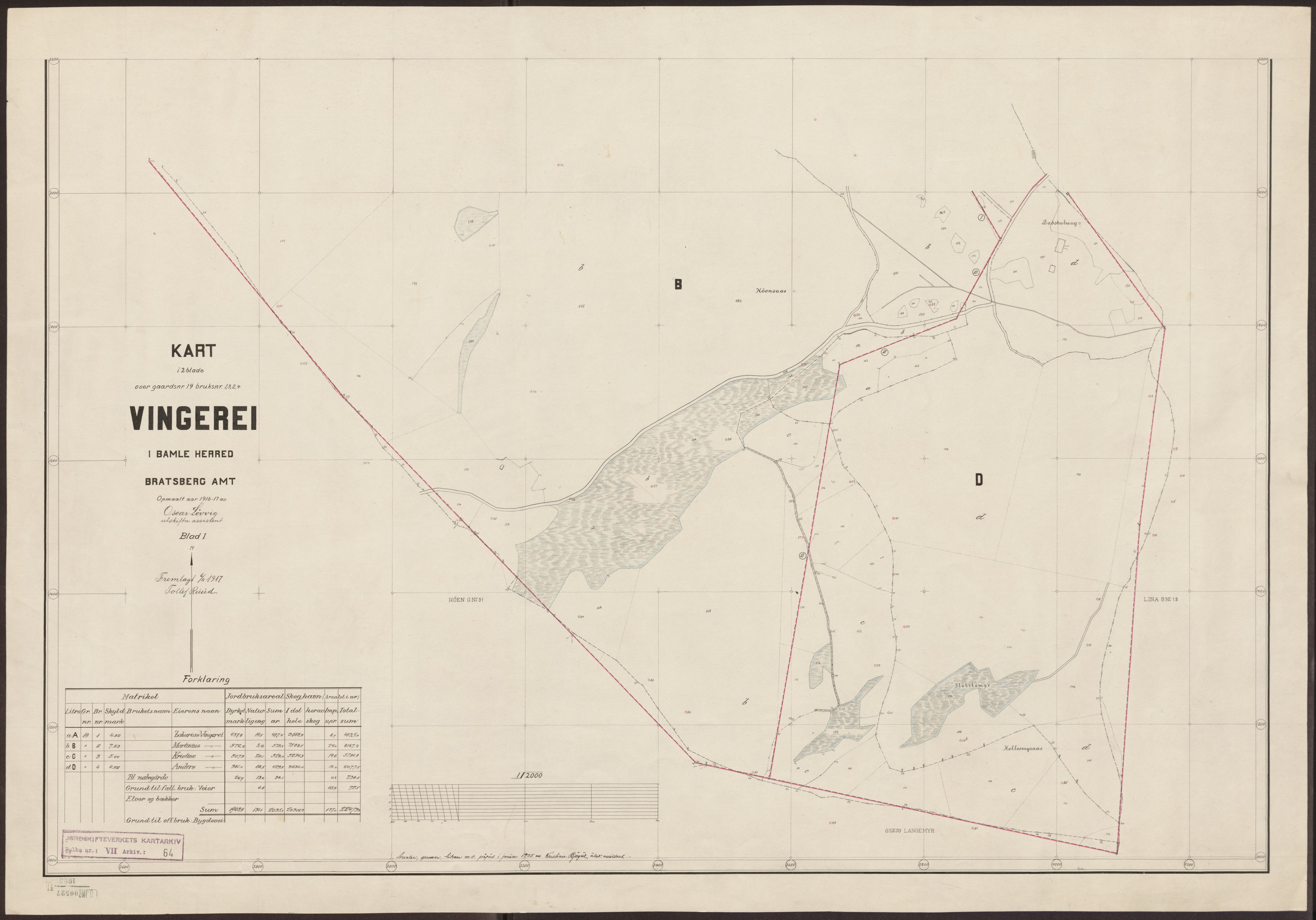 Jordskifteverkets kartarkiv, RA/S-3929/T, 1859-1988, p. 78