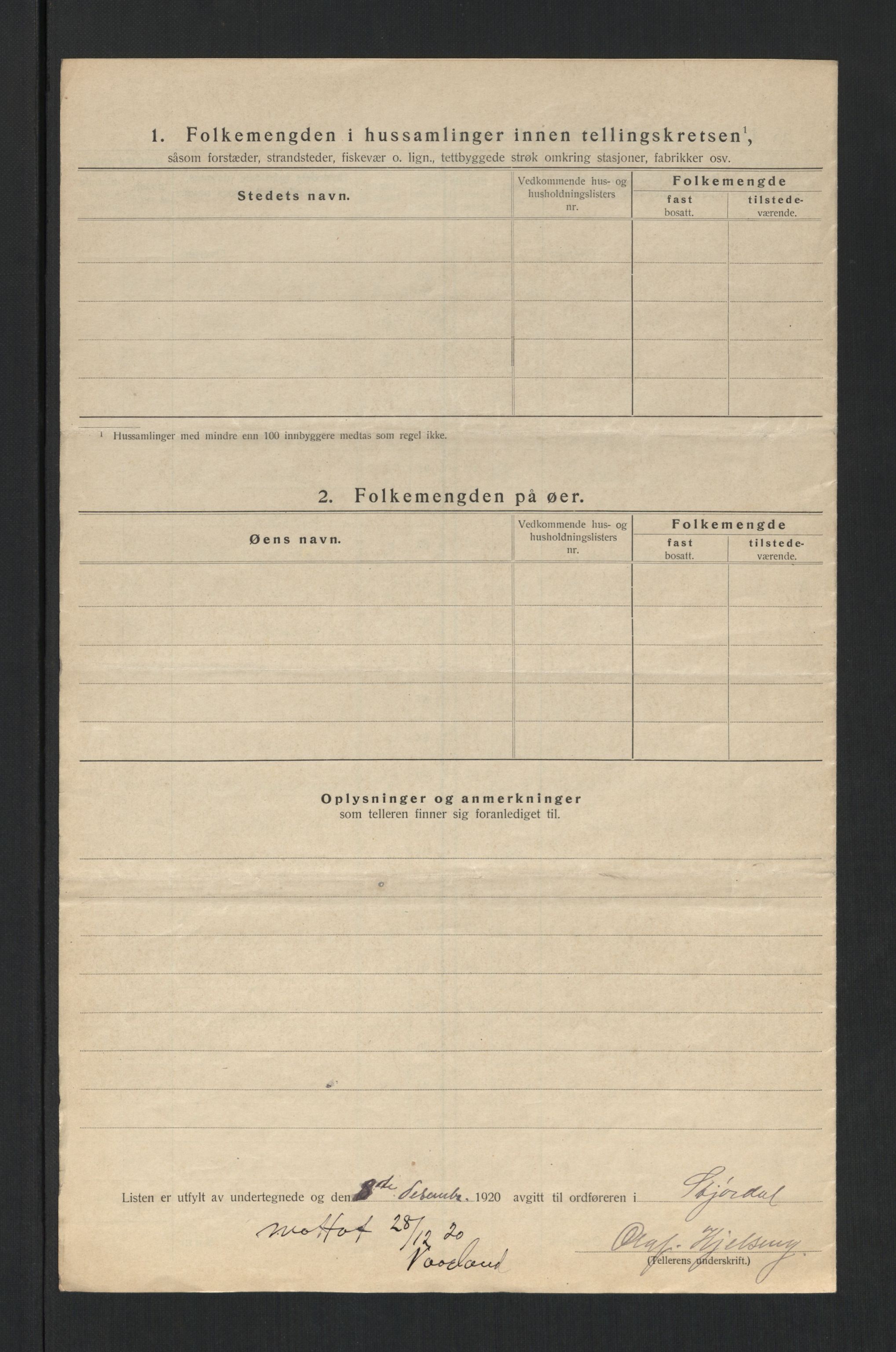 SAT, 1920 census for Stjørdal, 1920, p. 12