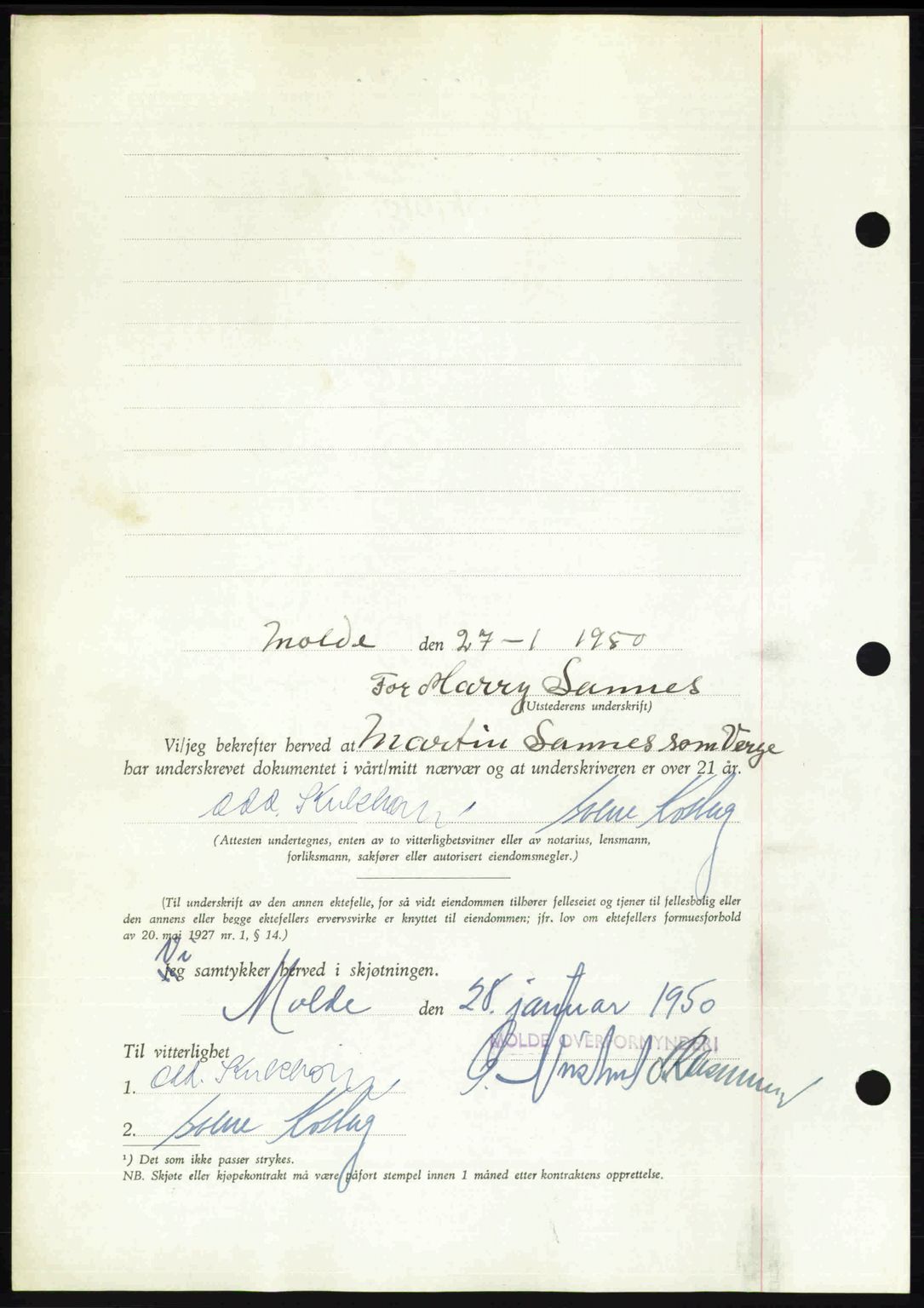 Romsdal sorenskriveri, AV/SAT-A-4149/1/2/2C: Mortgage book no. A32, 1950-1950, Diary no: : 386/1950