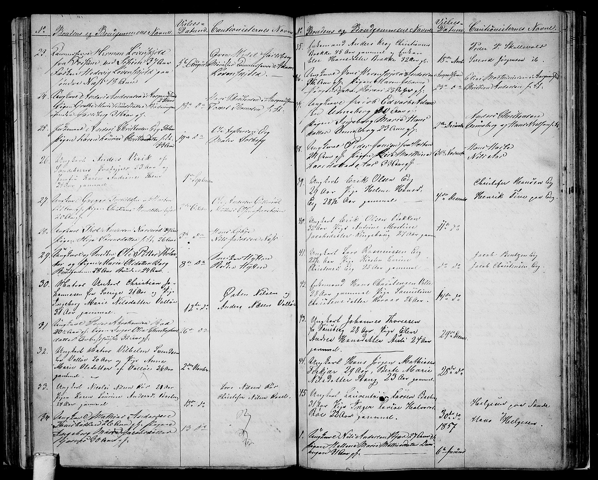 Sem kirkebøker, AV/SAKO-A-5/G/Ga/L0004: Parish register (copy) no. I 4, 1855-1877